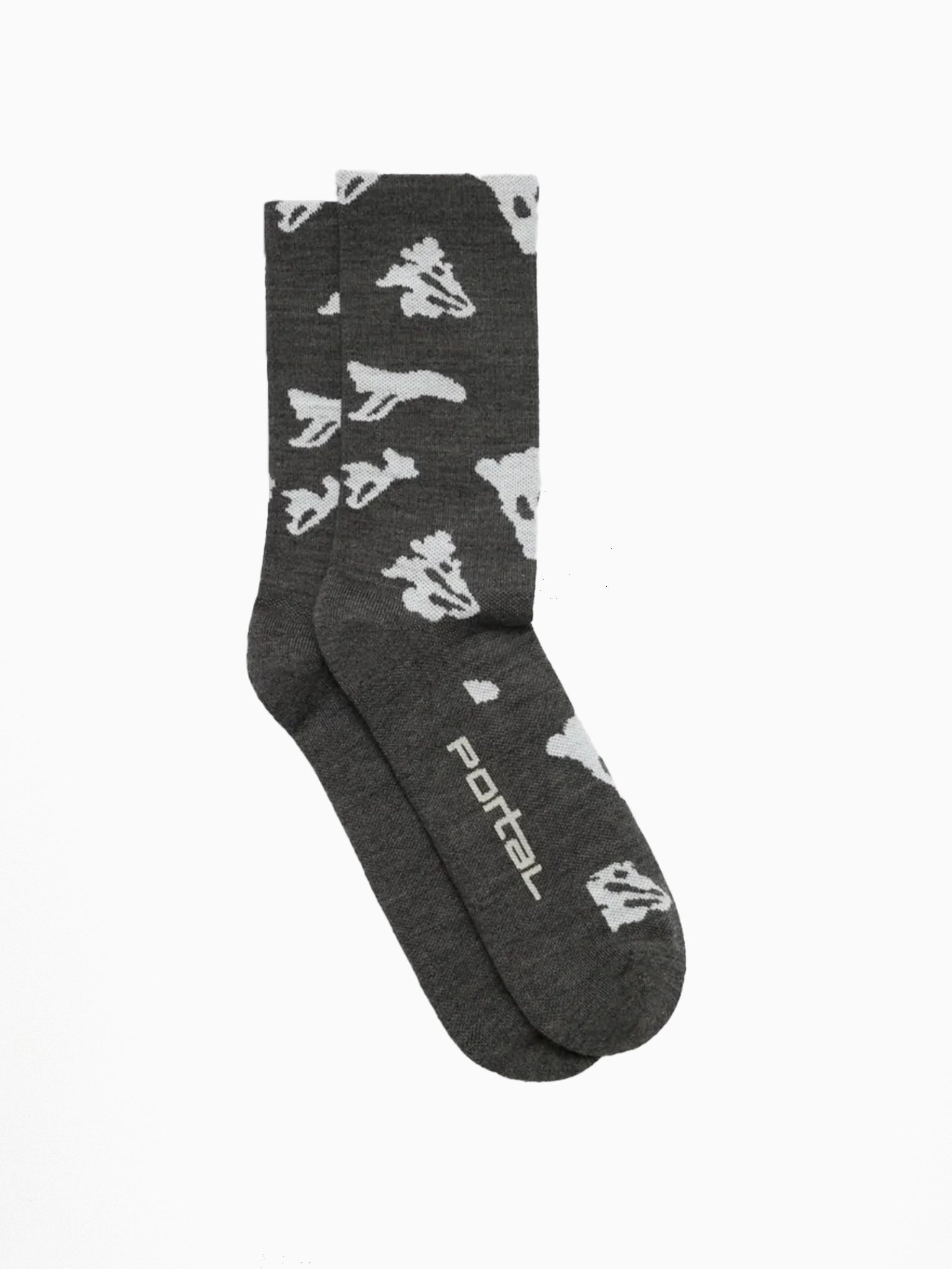 Portal Ritual Merino Socks Slate Grey