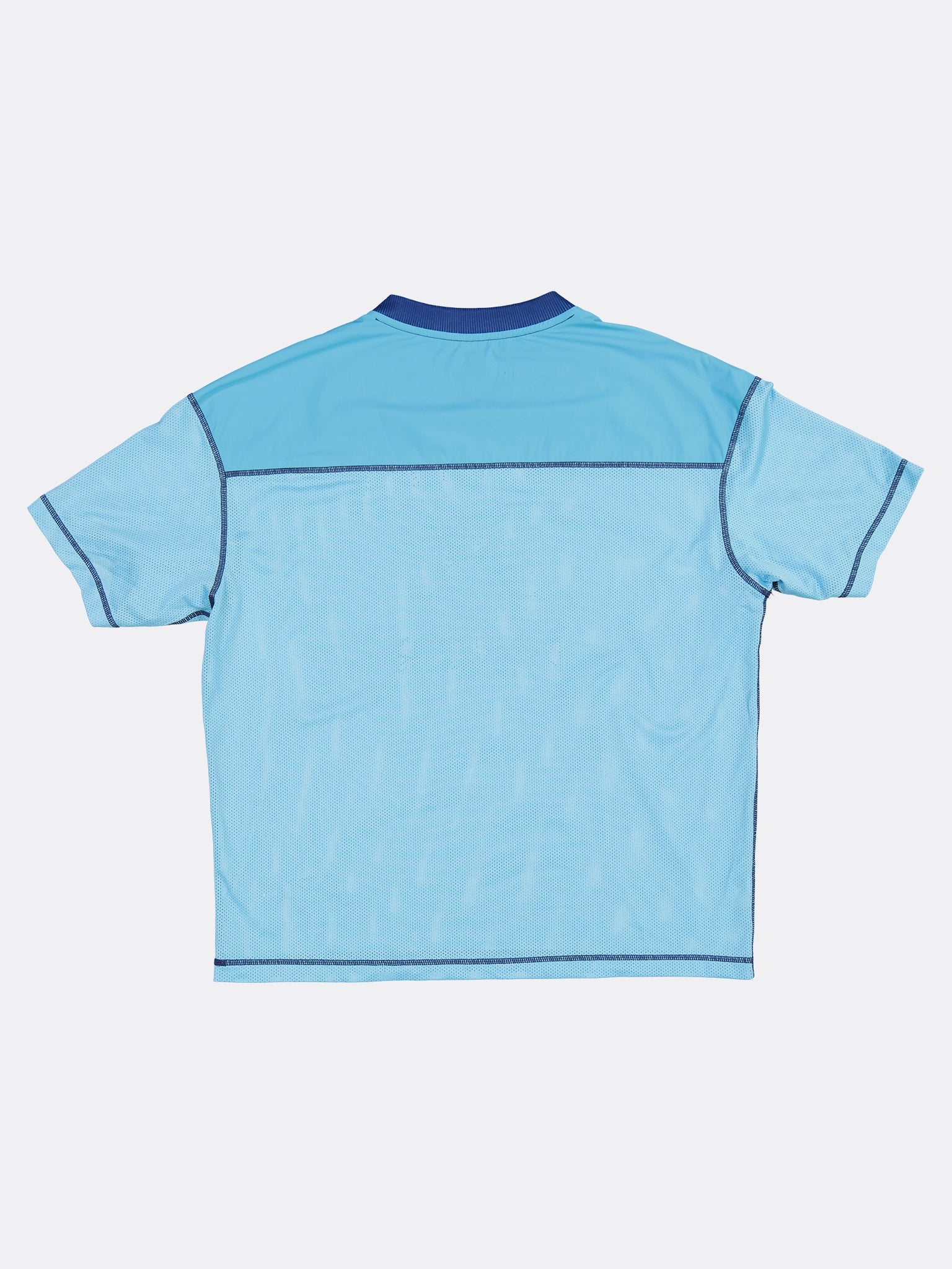 Alex Zono Cow Dancer Mesh T Shirt Blue