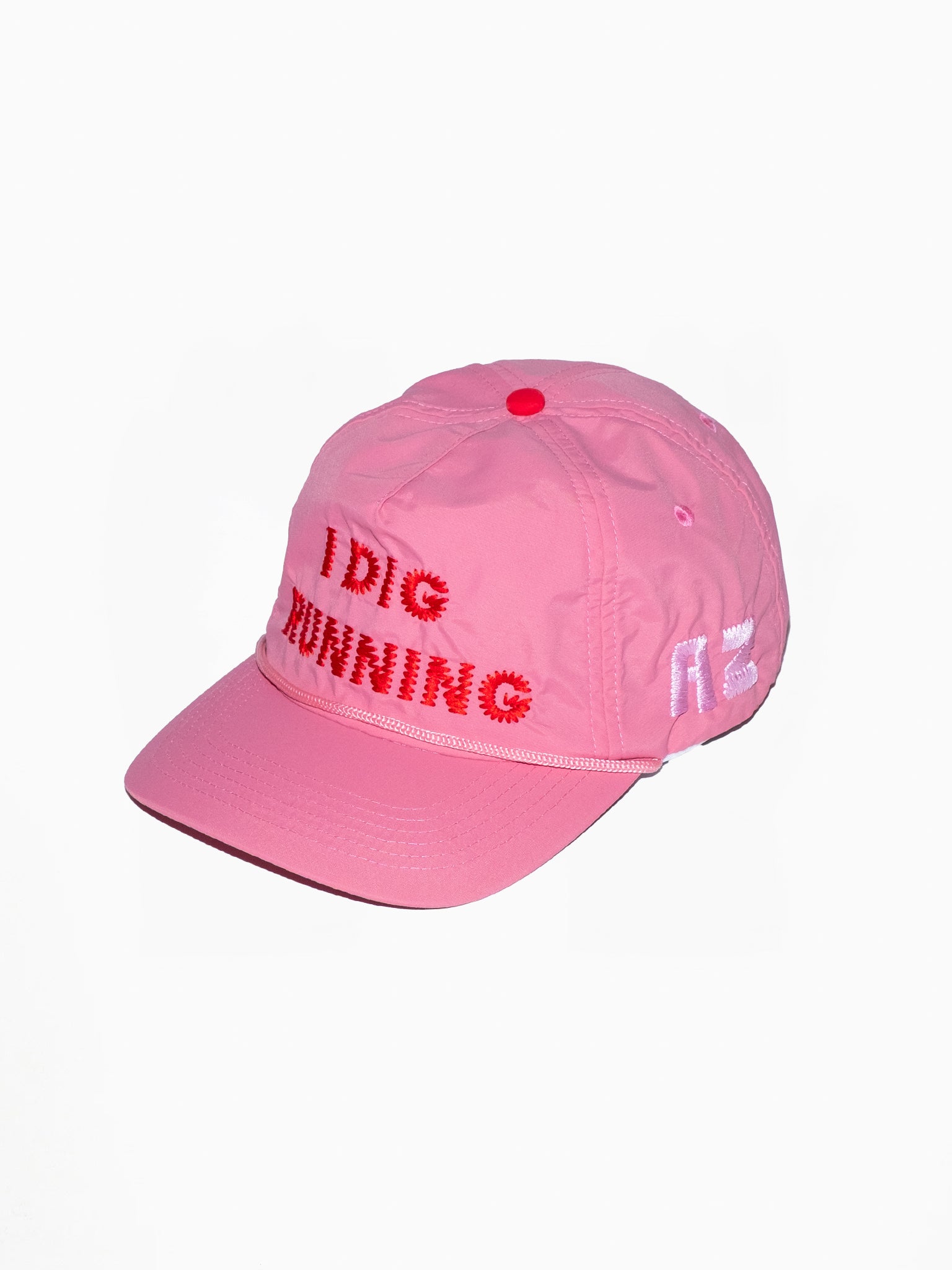 Alex Zono "I DIG RUNNING" Trucker Pink