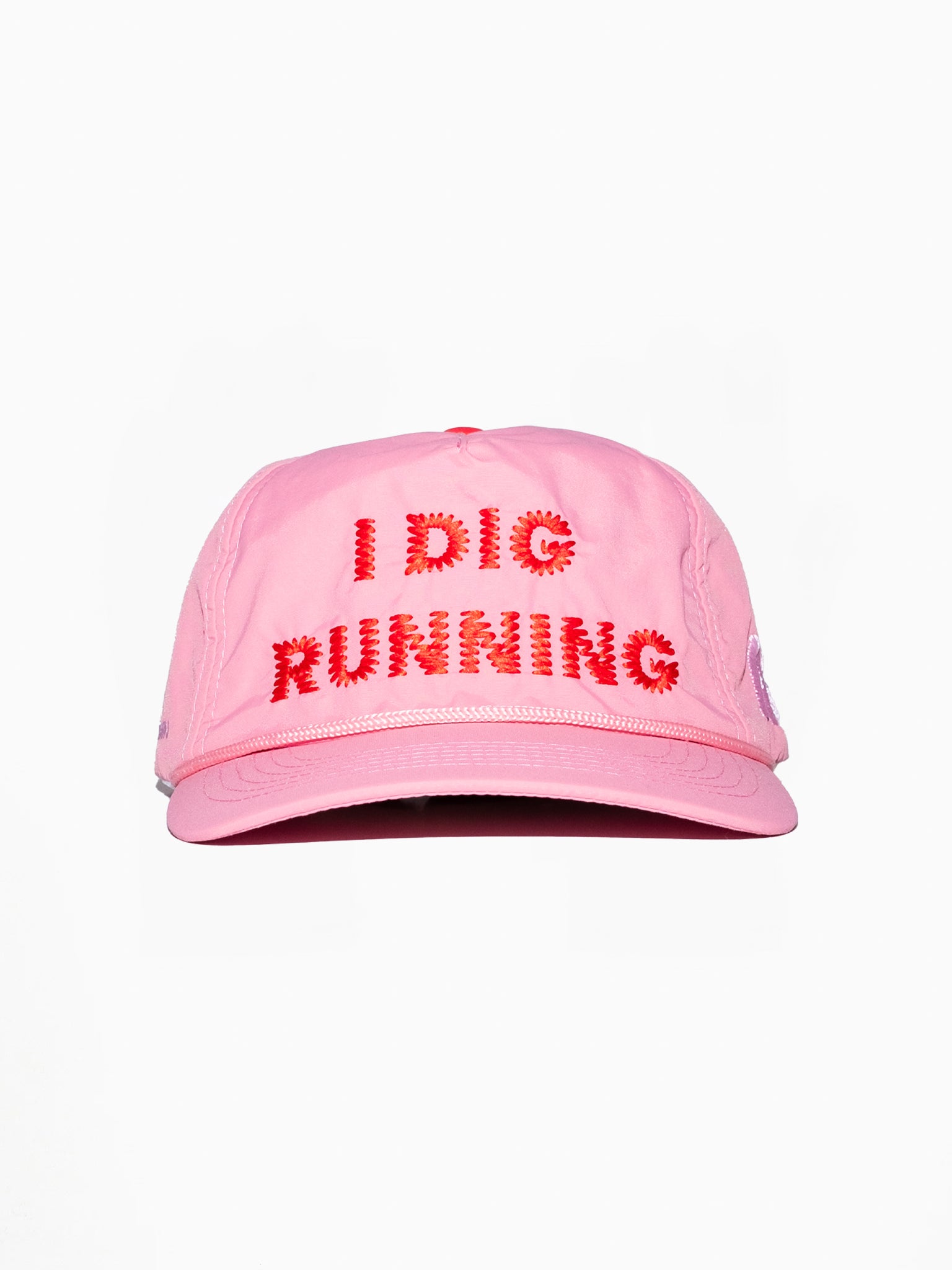Alex Zono "I DIG RUNNING" Trucker Pink