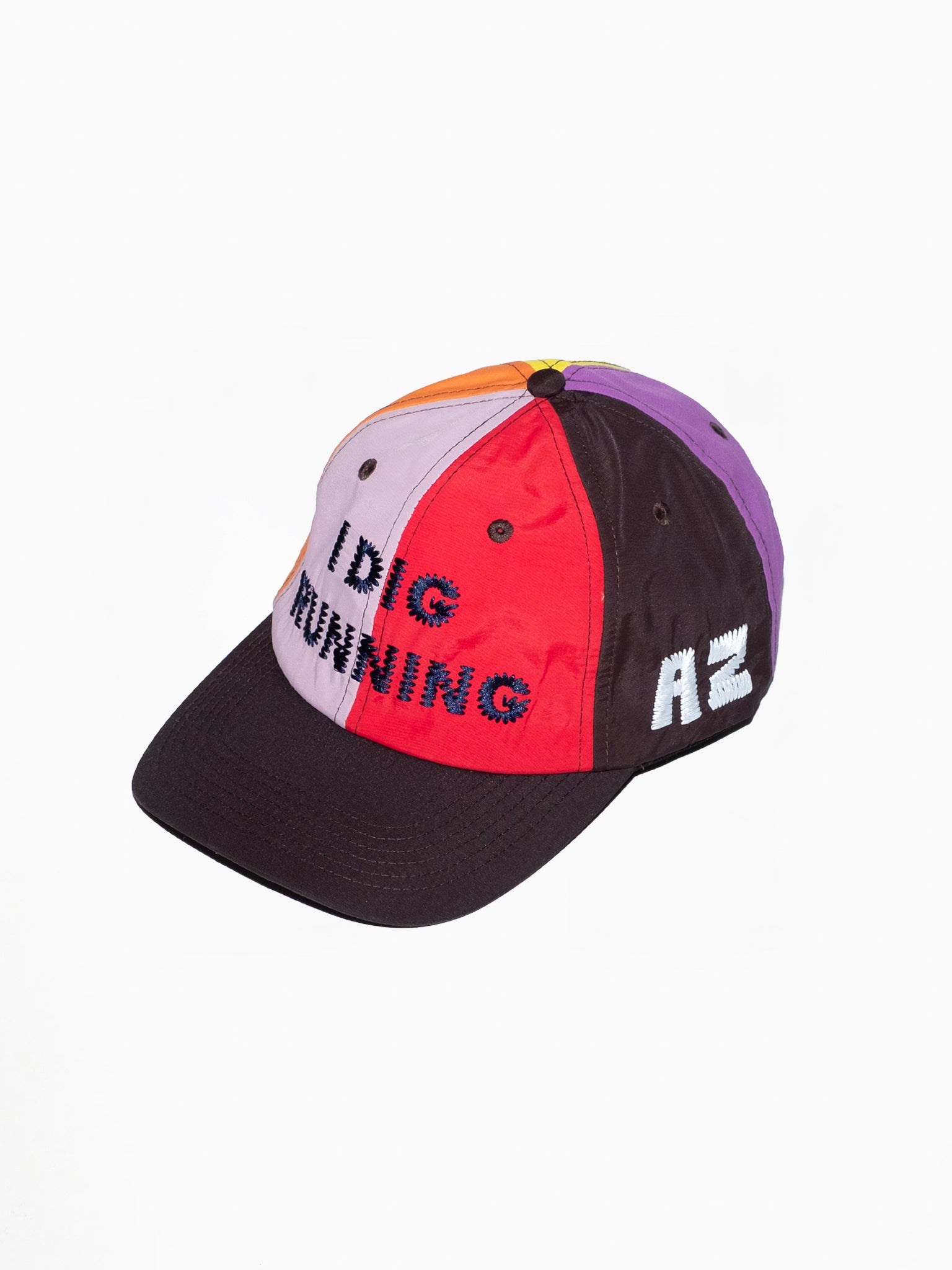 Alex Zono "I DIG RUNNING" Dad Hat Multi