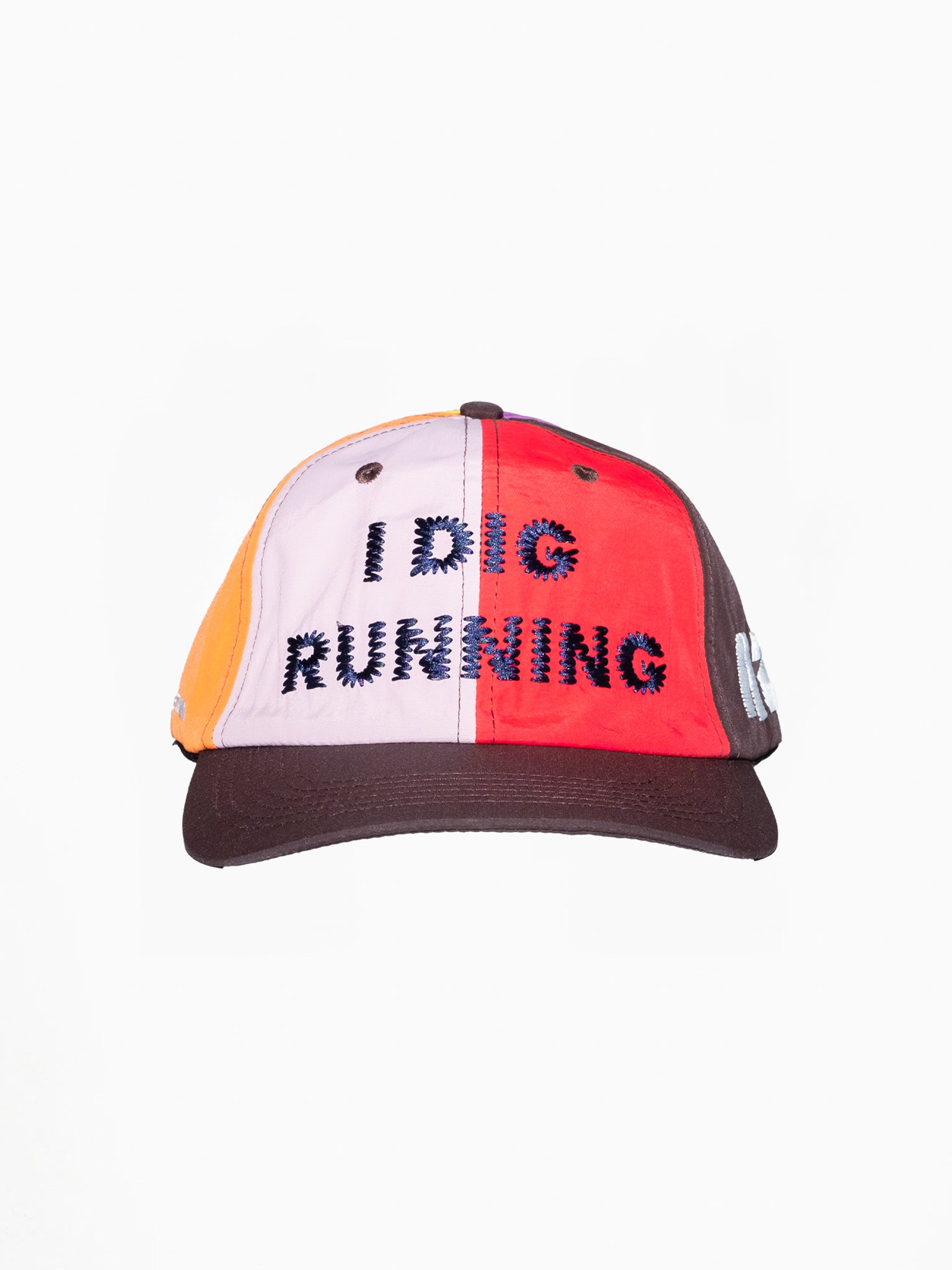 Alex Zono "I DIG RUNNING" Dad Hat Multi