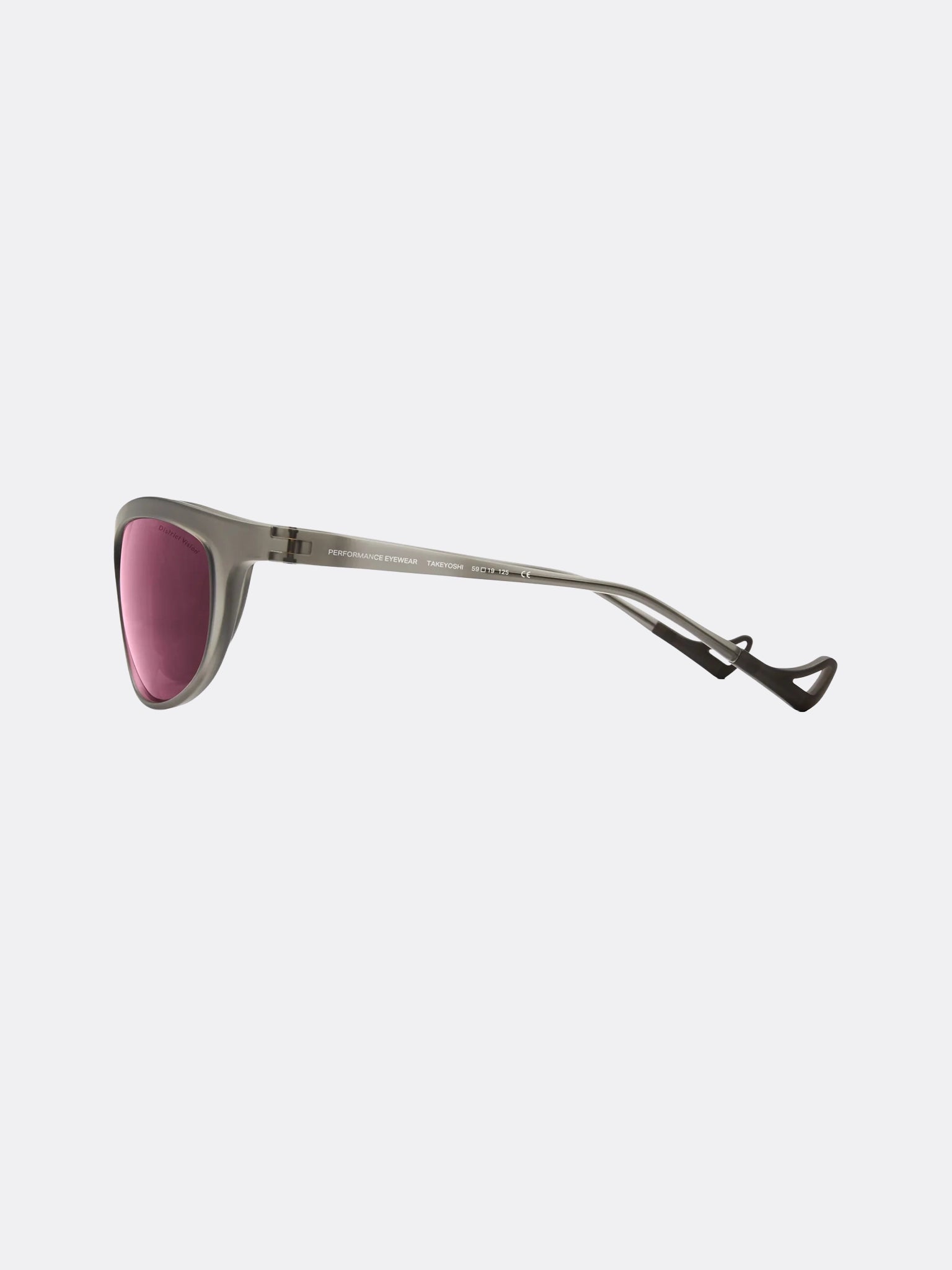 District Vision Takeyoshi Altitude Master Gray/ D+ Black Rose