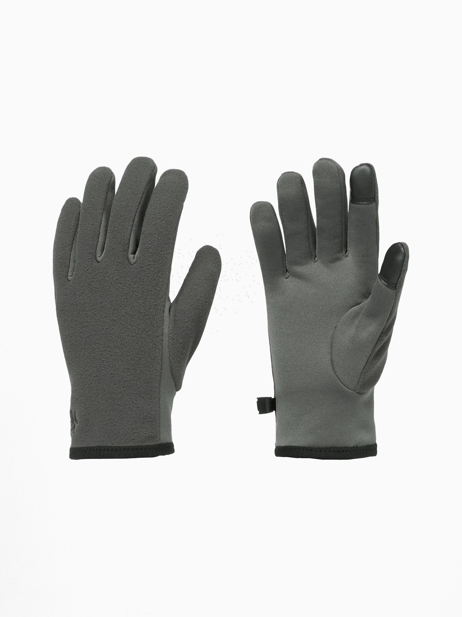 Goldwin Polartec Power Stretch Gloves Shadow Grey