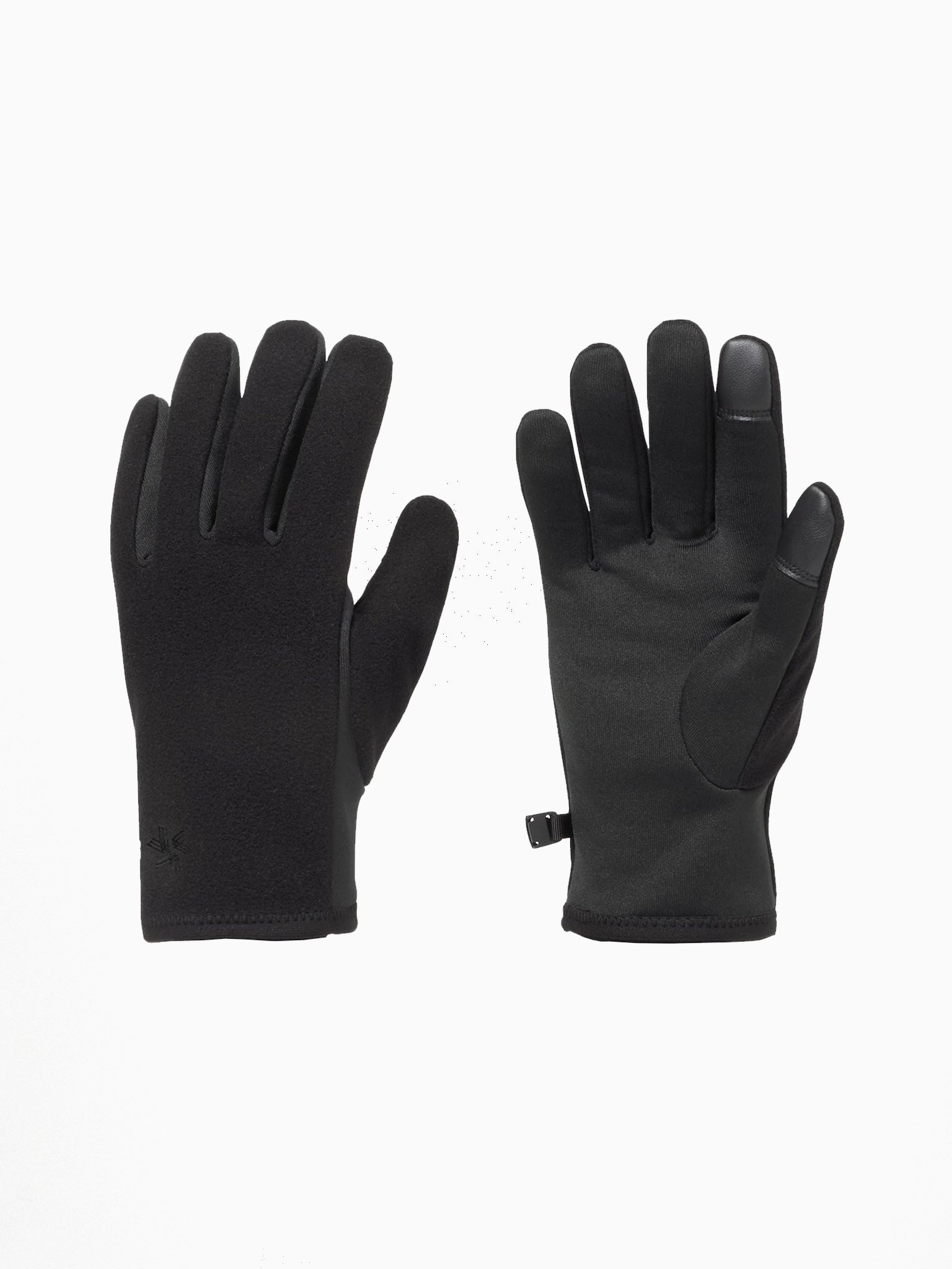 Goldwin Polartec Power Stretch Gloves Black
