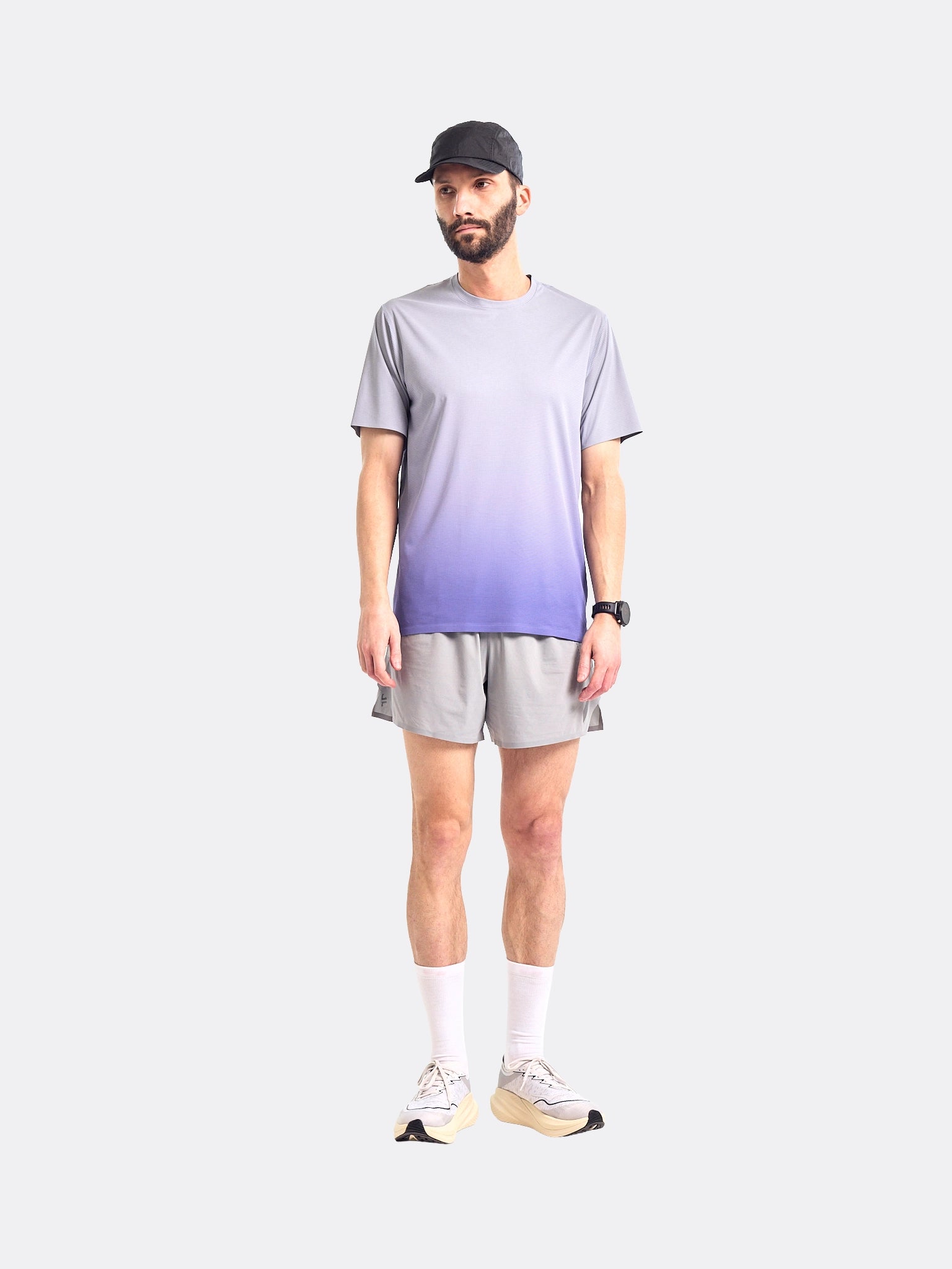 Goldwin Warf Dry T Shirt Sleet Grey