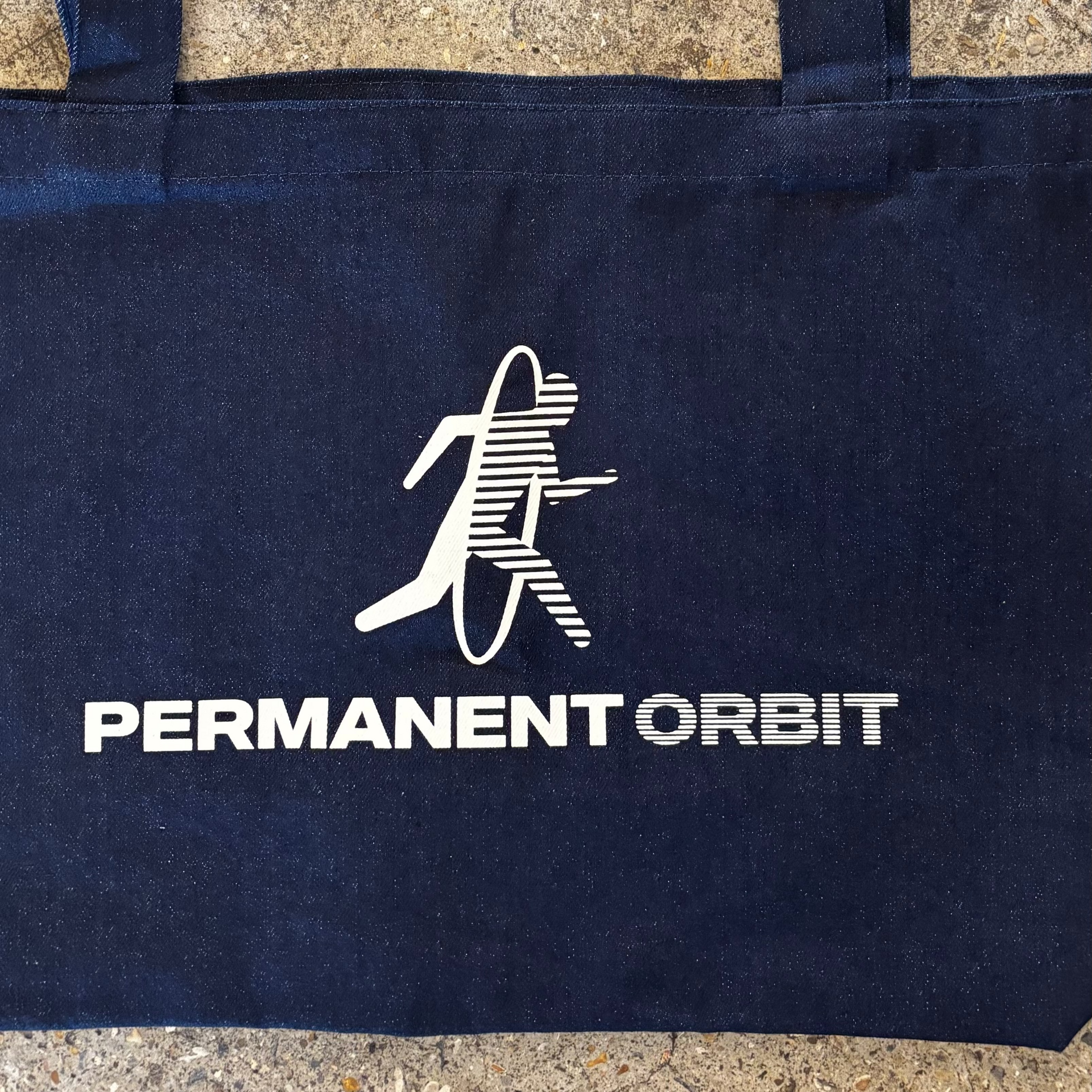 Permanent Orbit Denim Tote