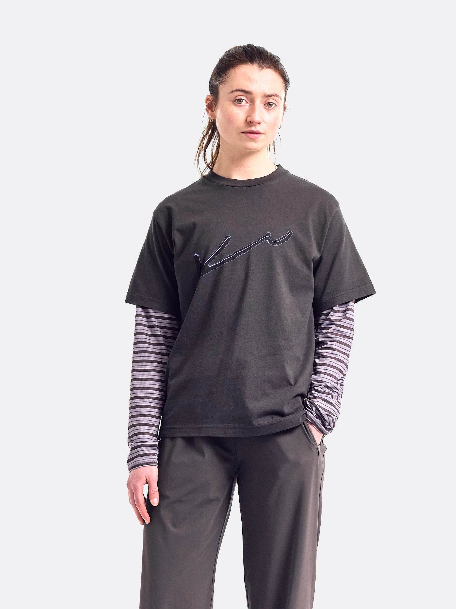 KU Ink T-Shirt Charcoal