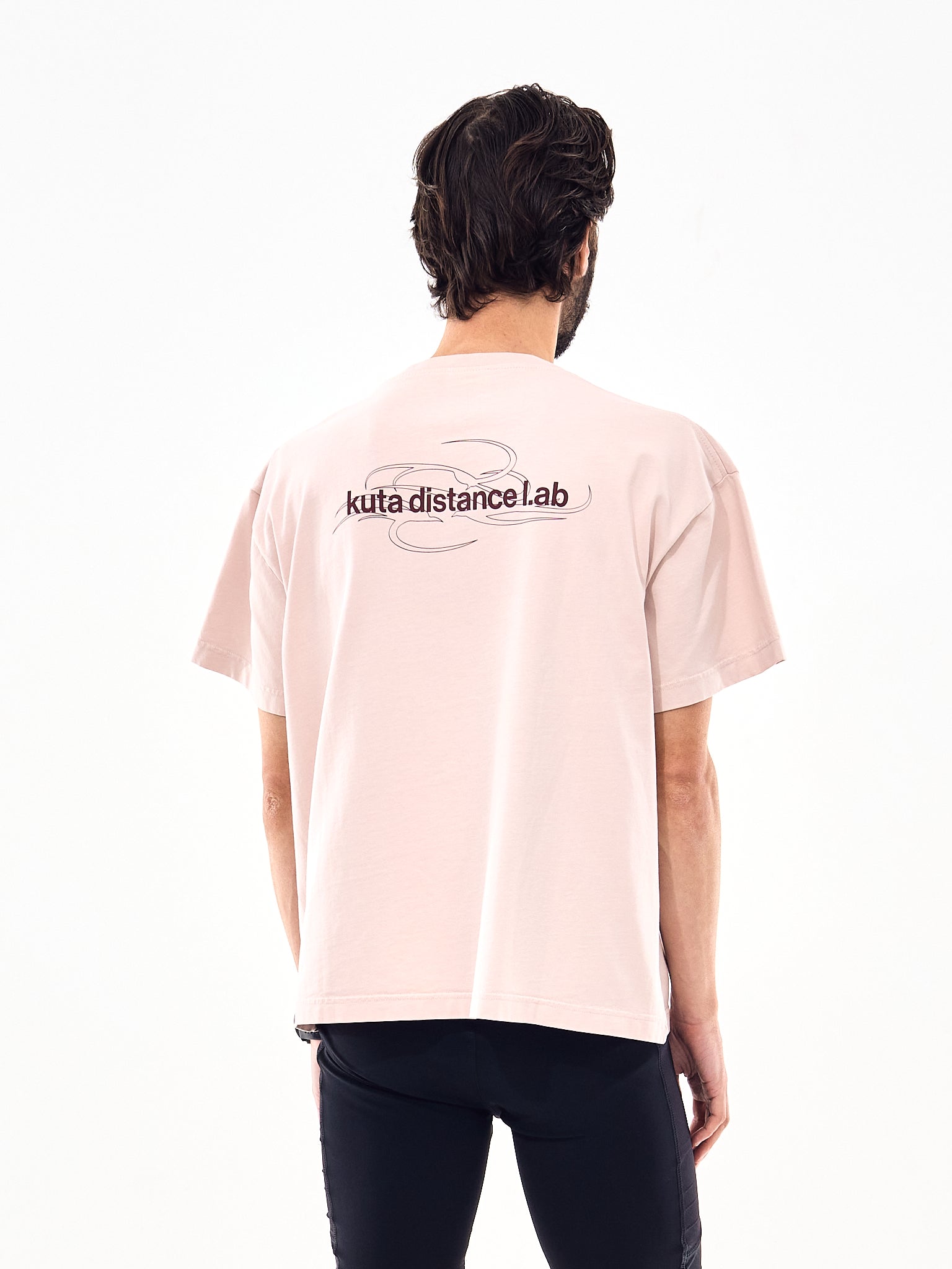 Kuta Distance L.ab Mens Agnes Tee 003 Pink