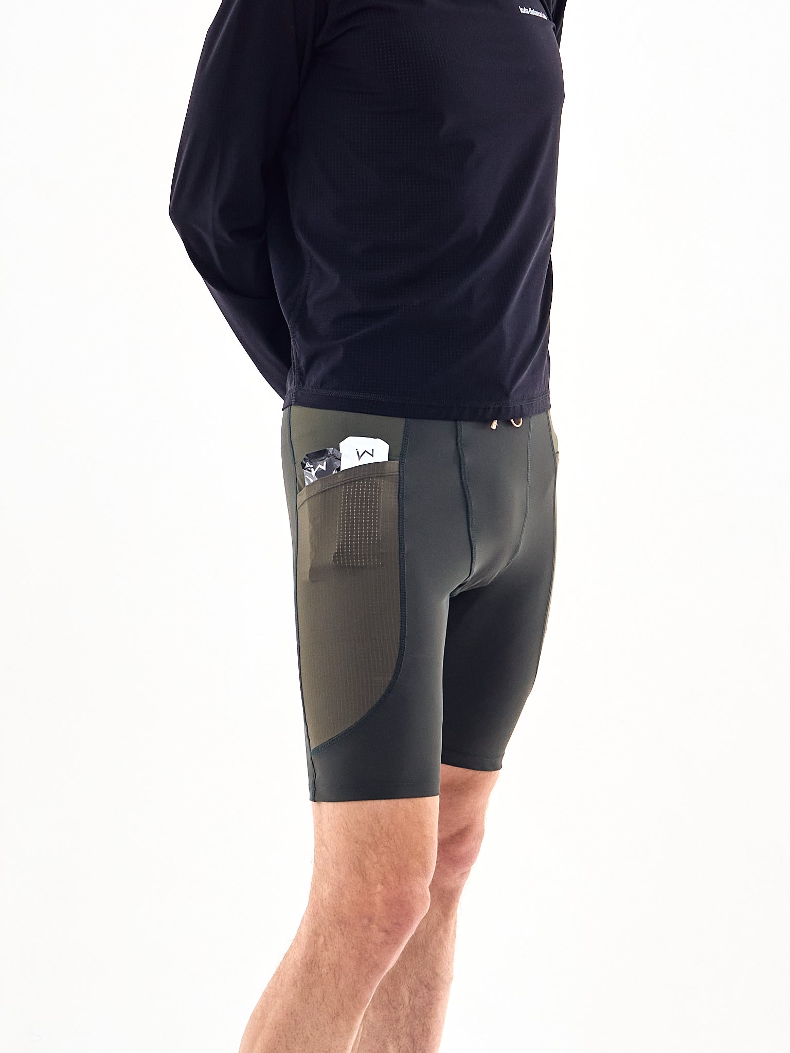 Kuta Distance L.ab Mens Half Tights 002 Green