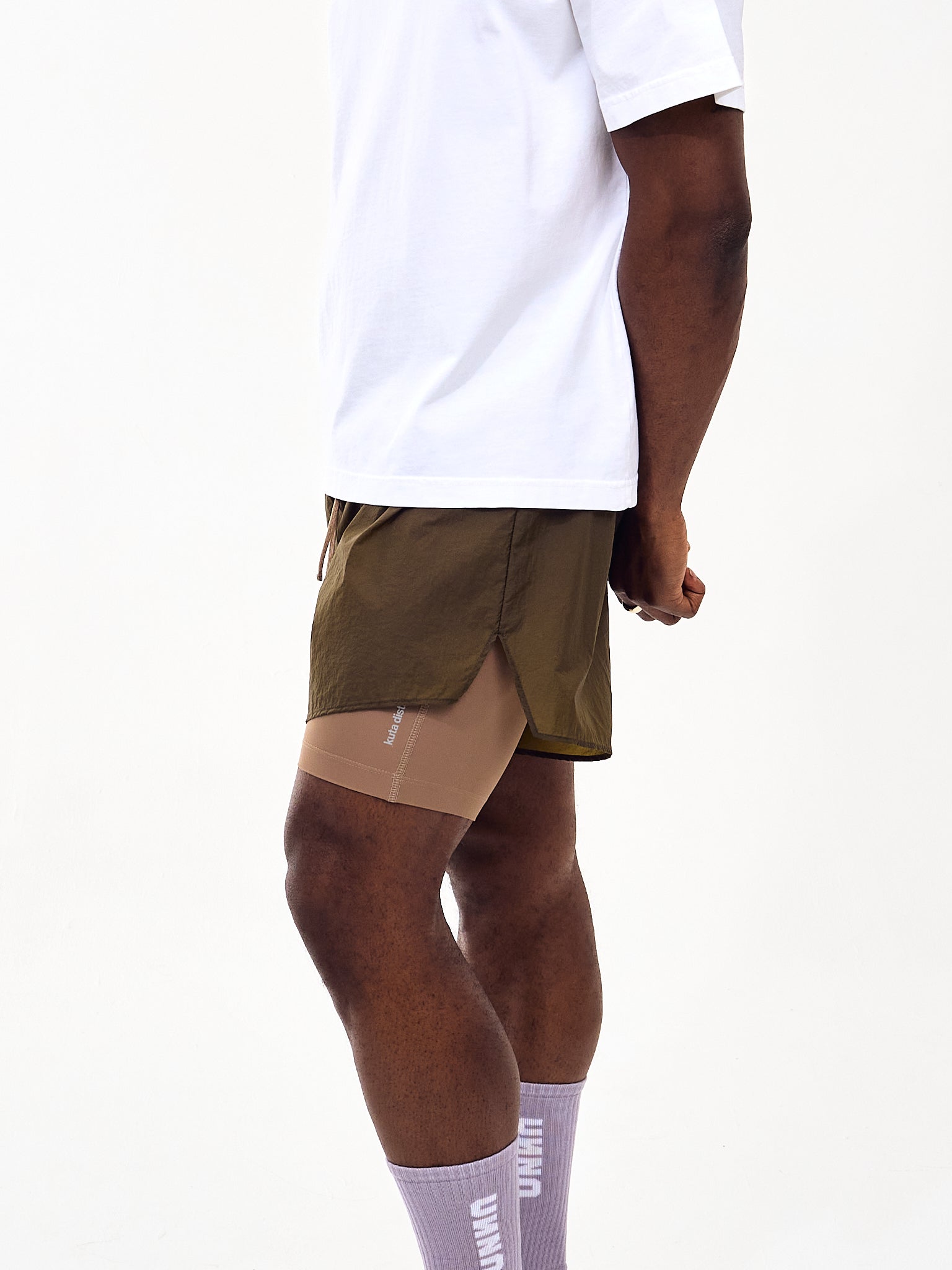 Kuta Distance L.ab Trail Shorts Green/Sand