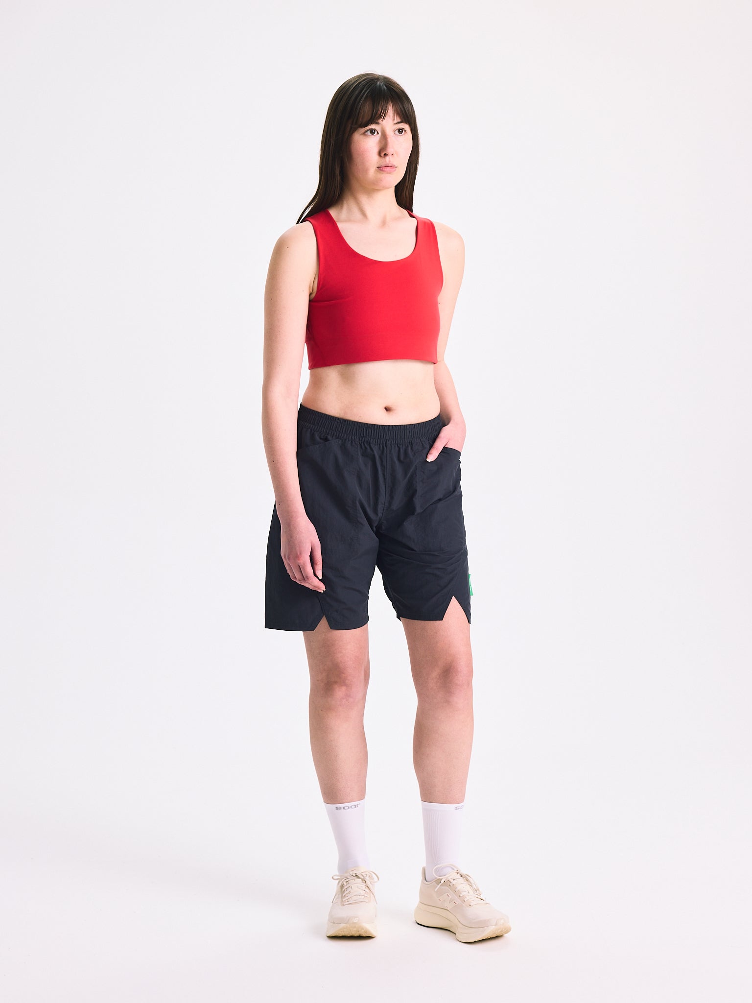 Literary Sport Maud Sport Bra Scarlet
