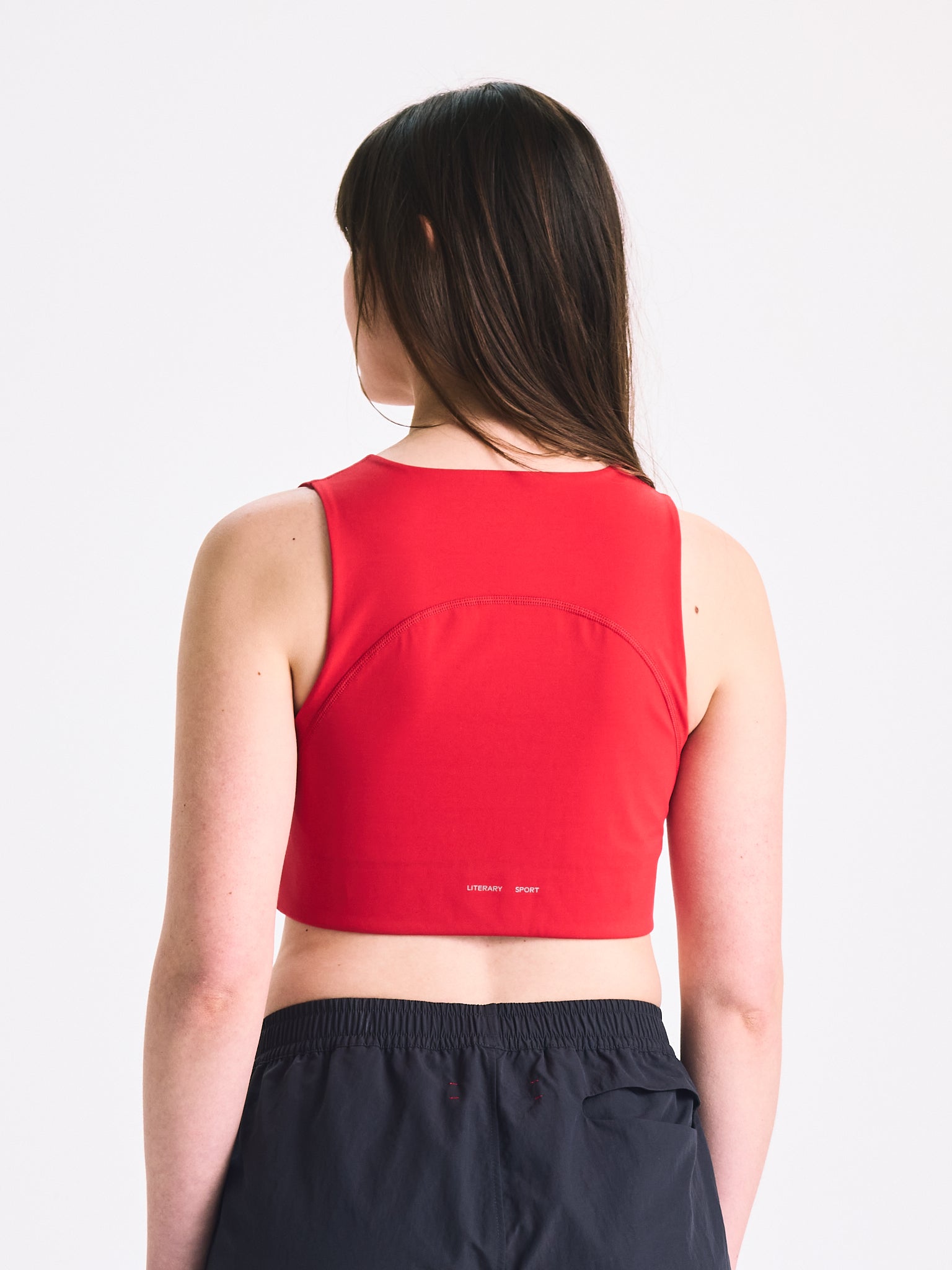 Literary Sport Maud Sport Bra Scarlet