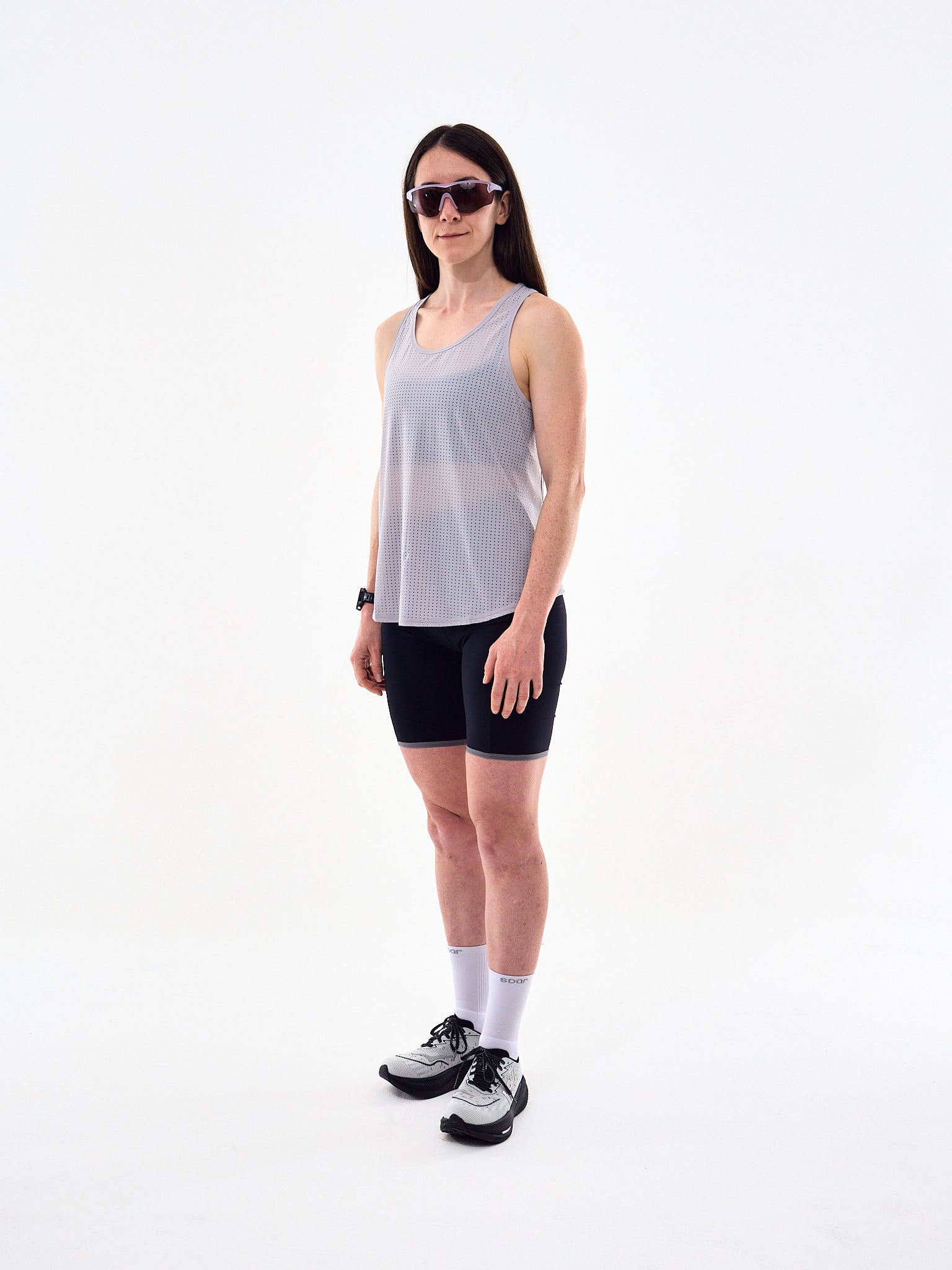 LITERARY SPORT Leni Tank Steel