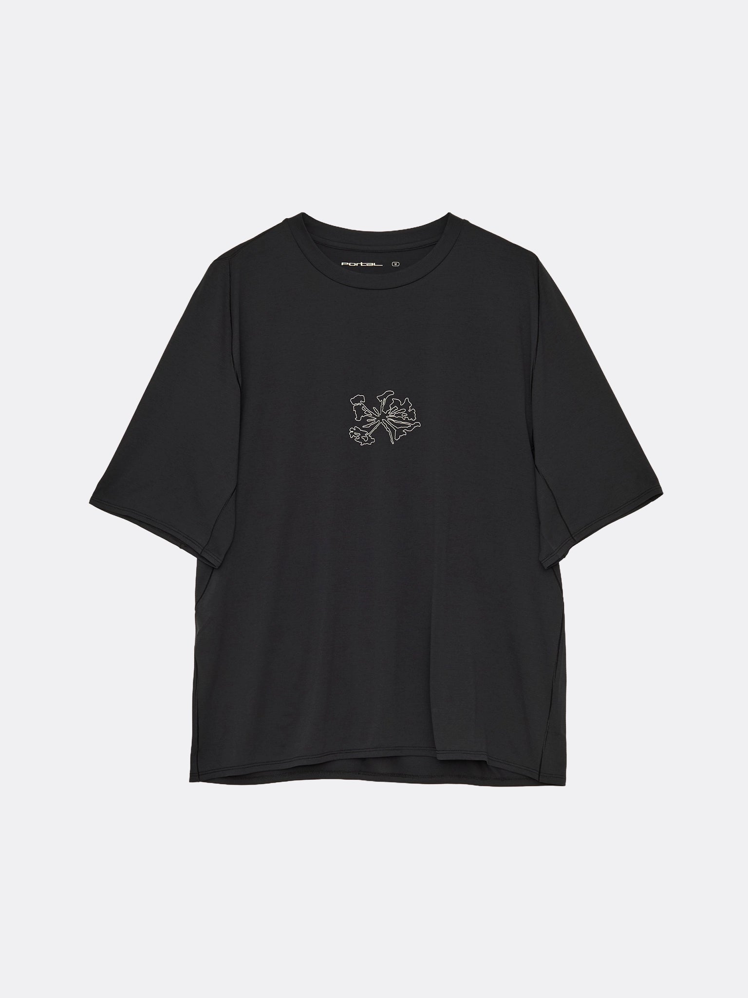 Portal Lateral Peak T-Shirt Black Beauty