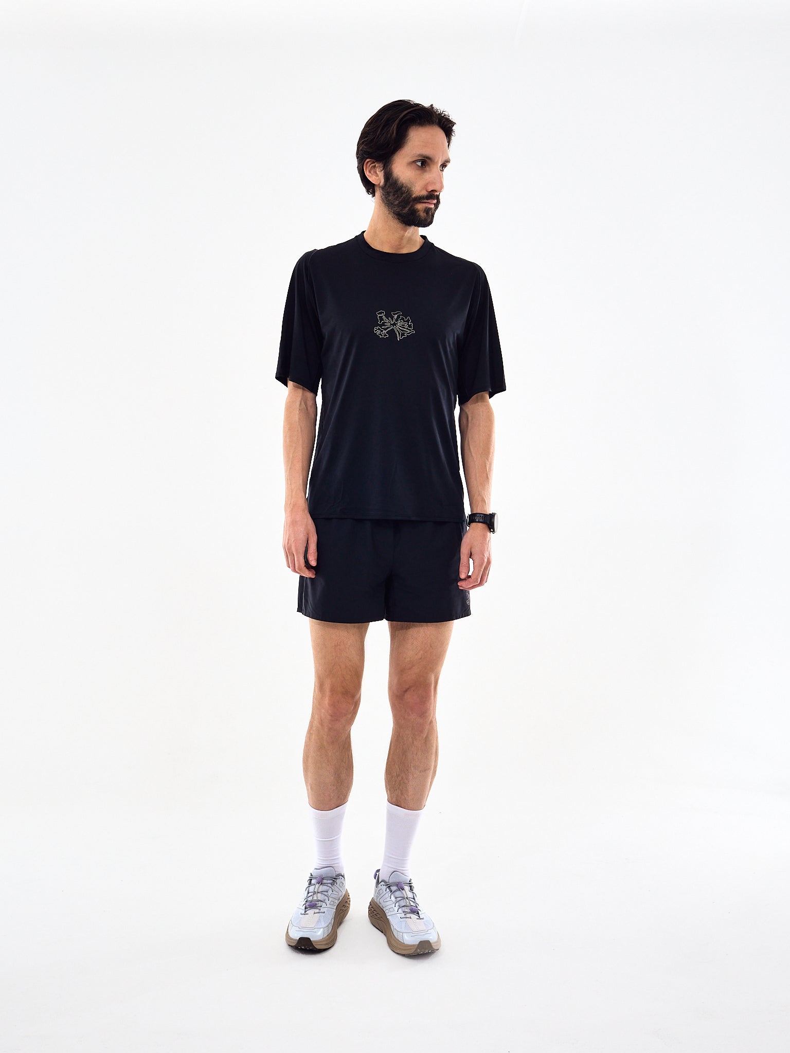 Portal Lateral Peak T-Shirt Black