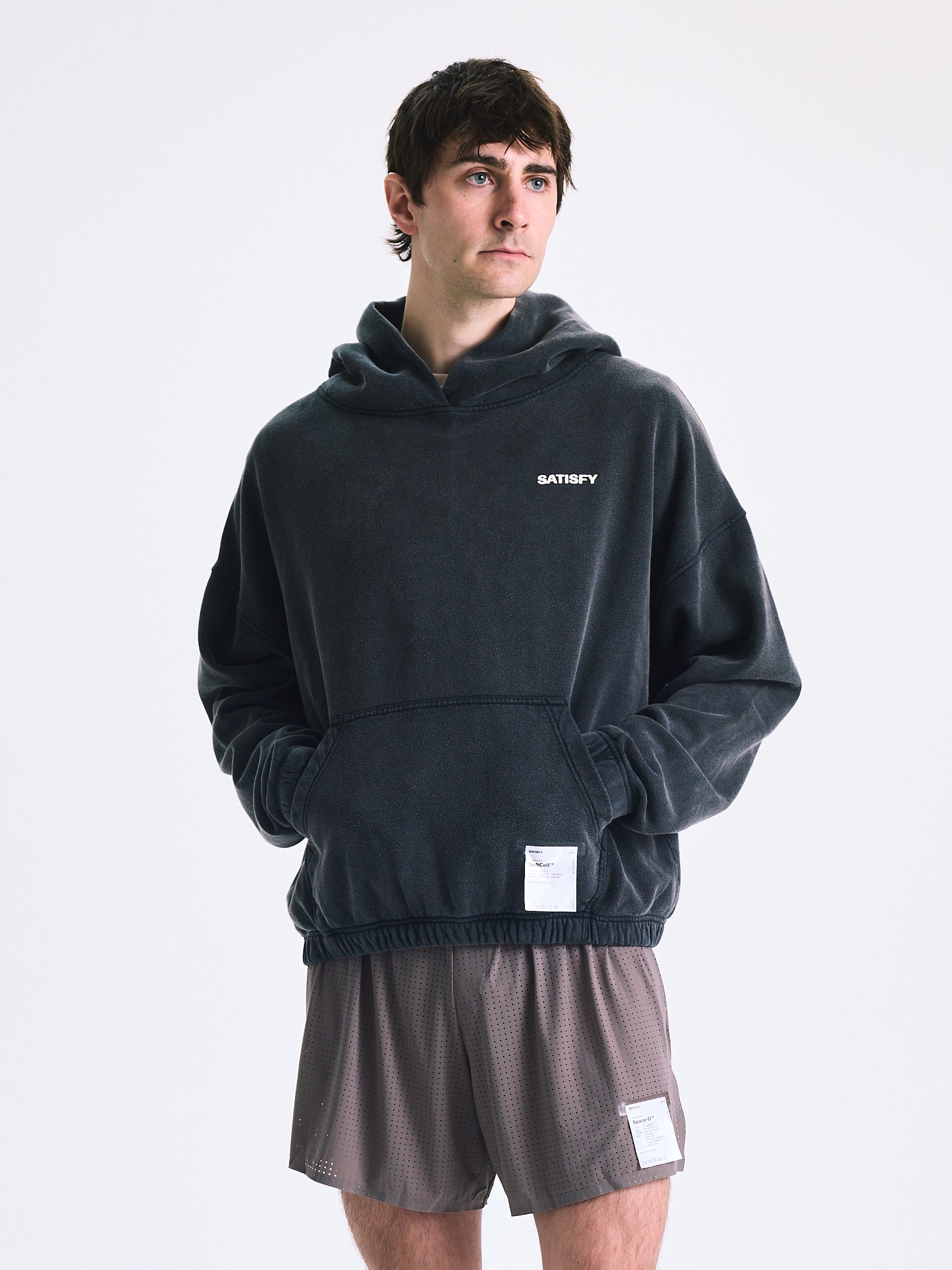 Satisfy SoftCell Hoodie Aged Black
