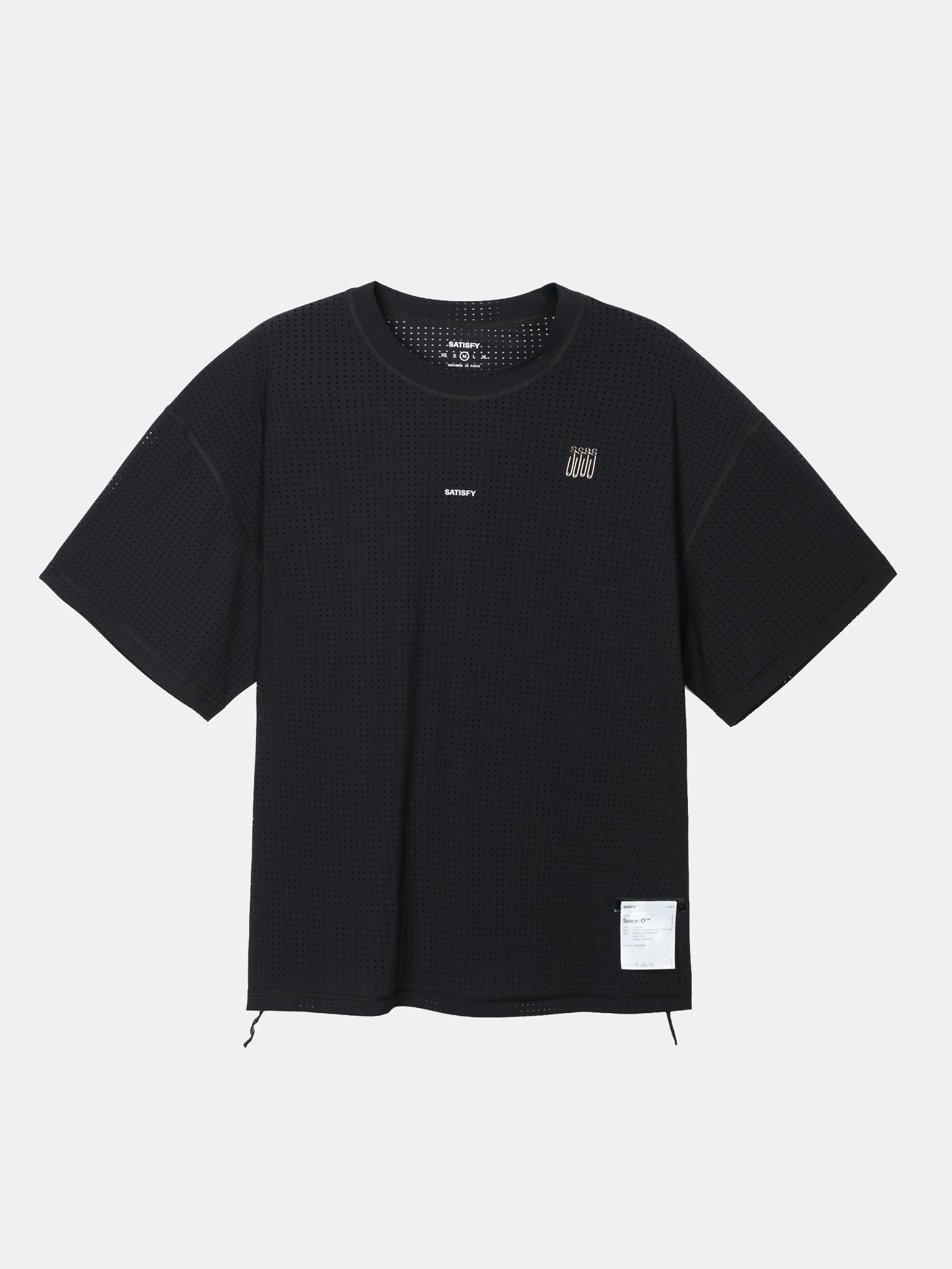 Satisfy Space-O T Shirt Black