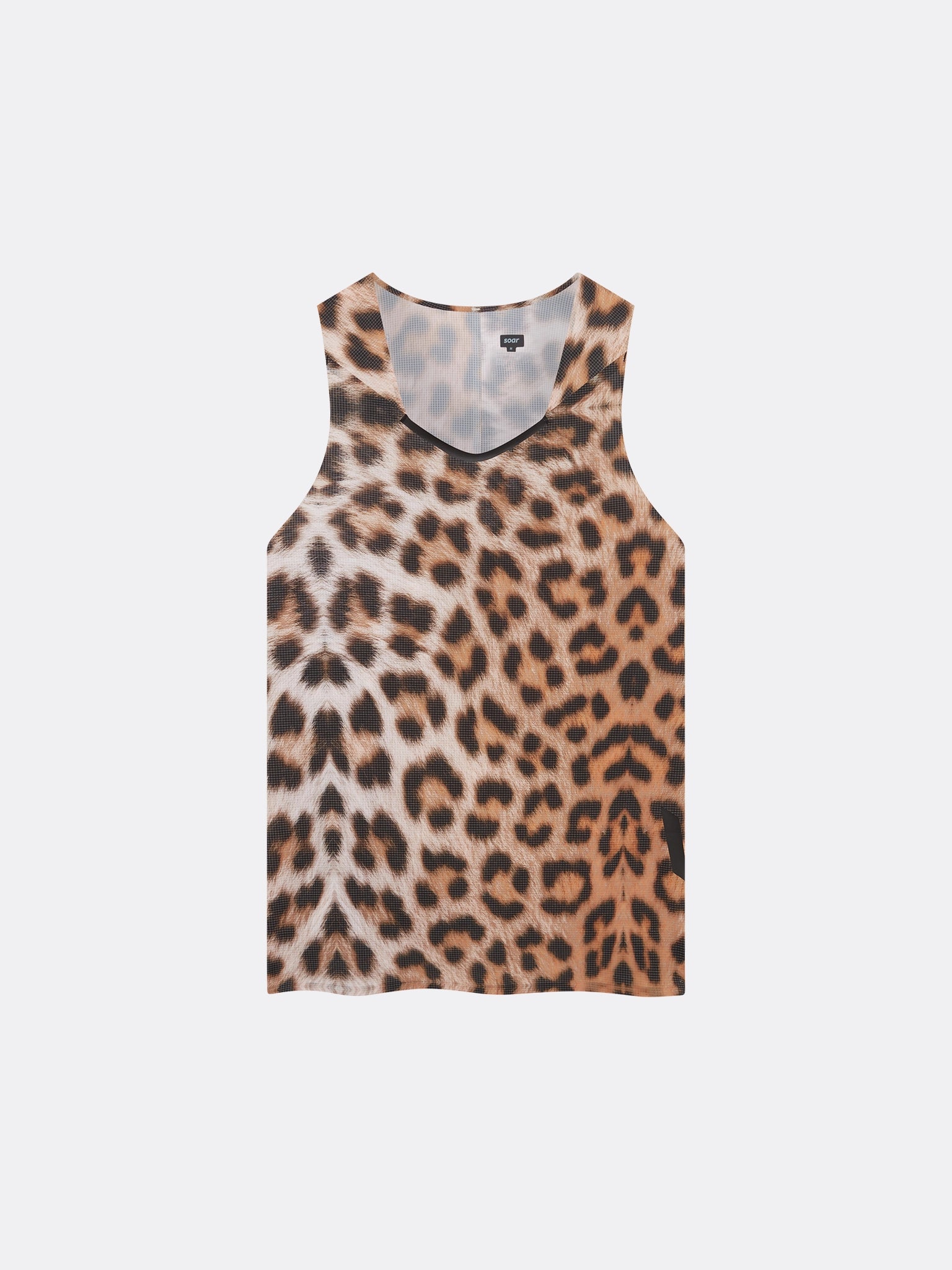 SOAR Mens Protolab Silk Vest Leopard