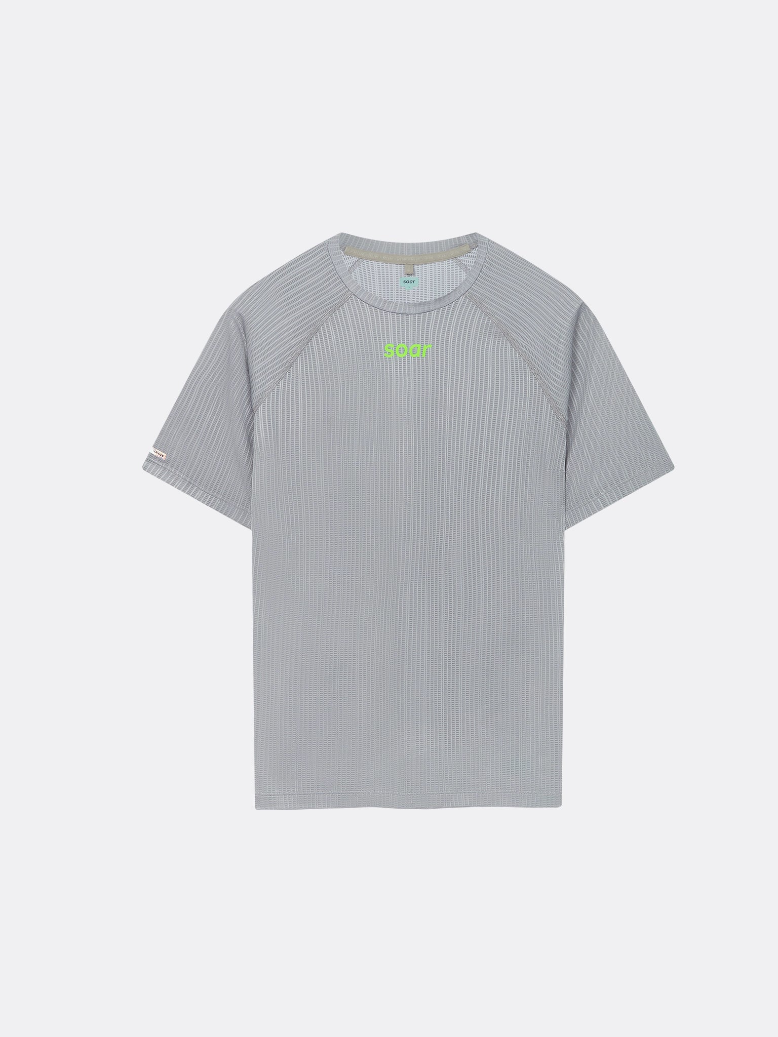 SOAR Womens Race Tee Silver Grey