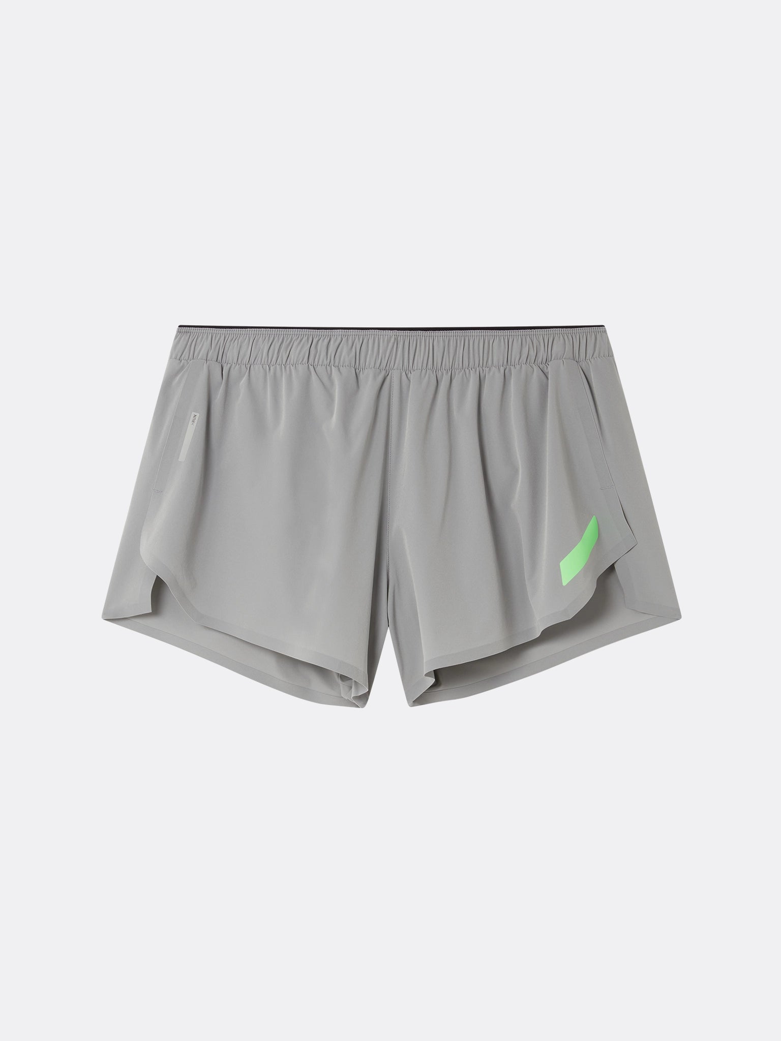 SOAR Womens Split Shorts Silver Grey