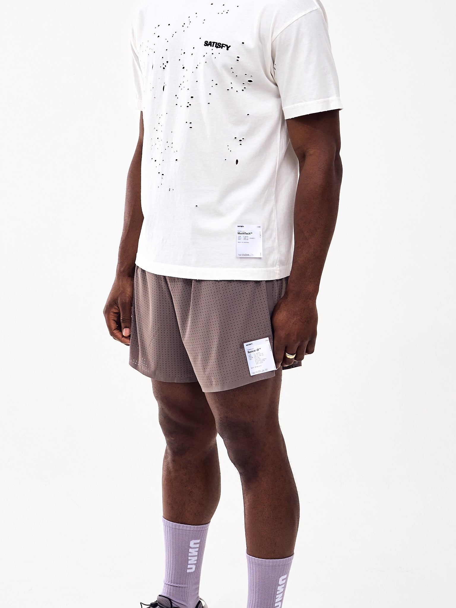 Satisfy Mens Space-O 5" Shorts Falcon