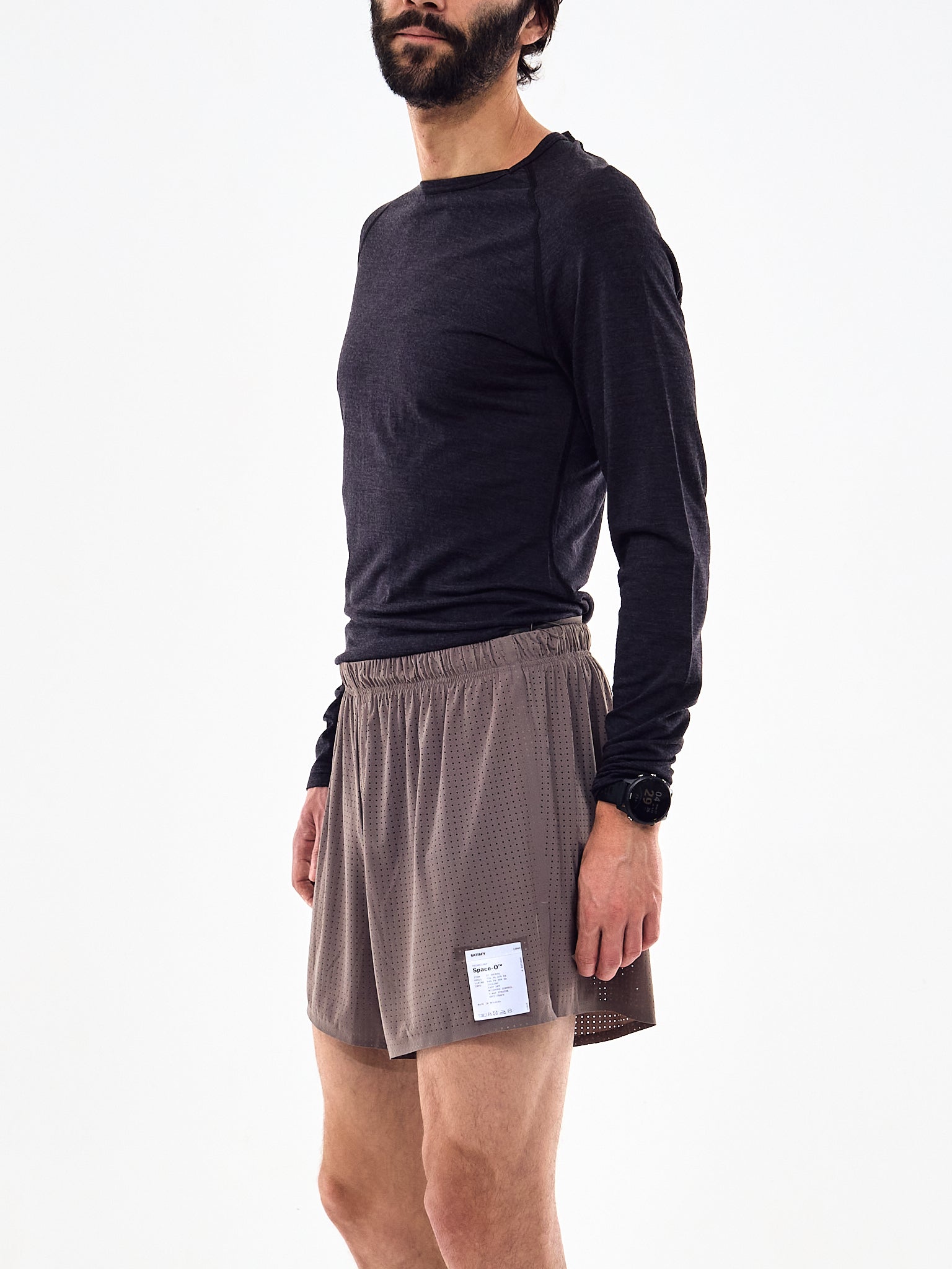 SOAR Mens Silk Merino Base Layer Charcoal