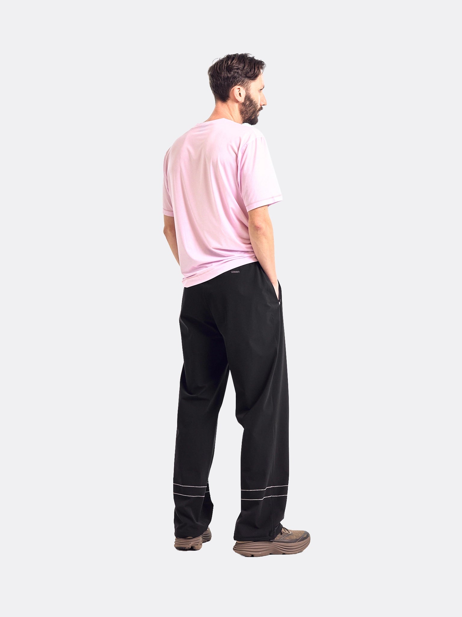UNNA Unisex Everywhere Pants Wide Black