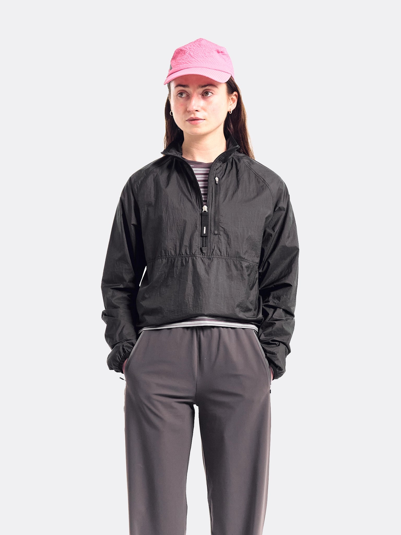 UNNA Unisex Smiles Windstopper Black