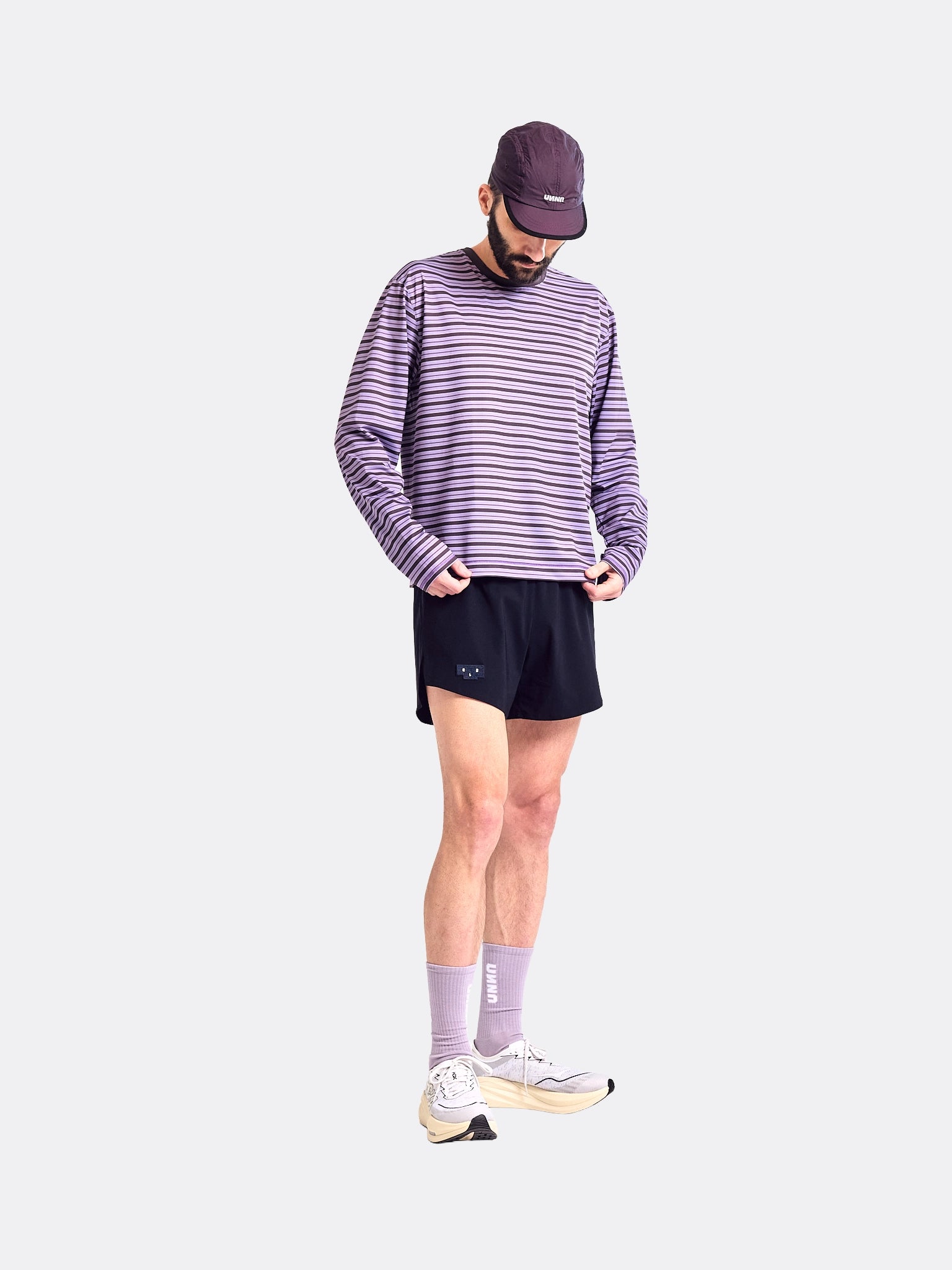 UNNA Mens Tempo Shorts Black