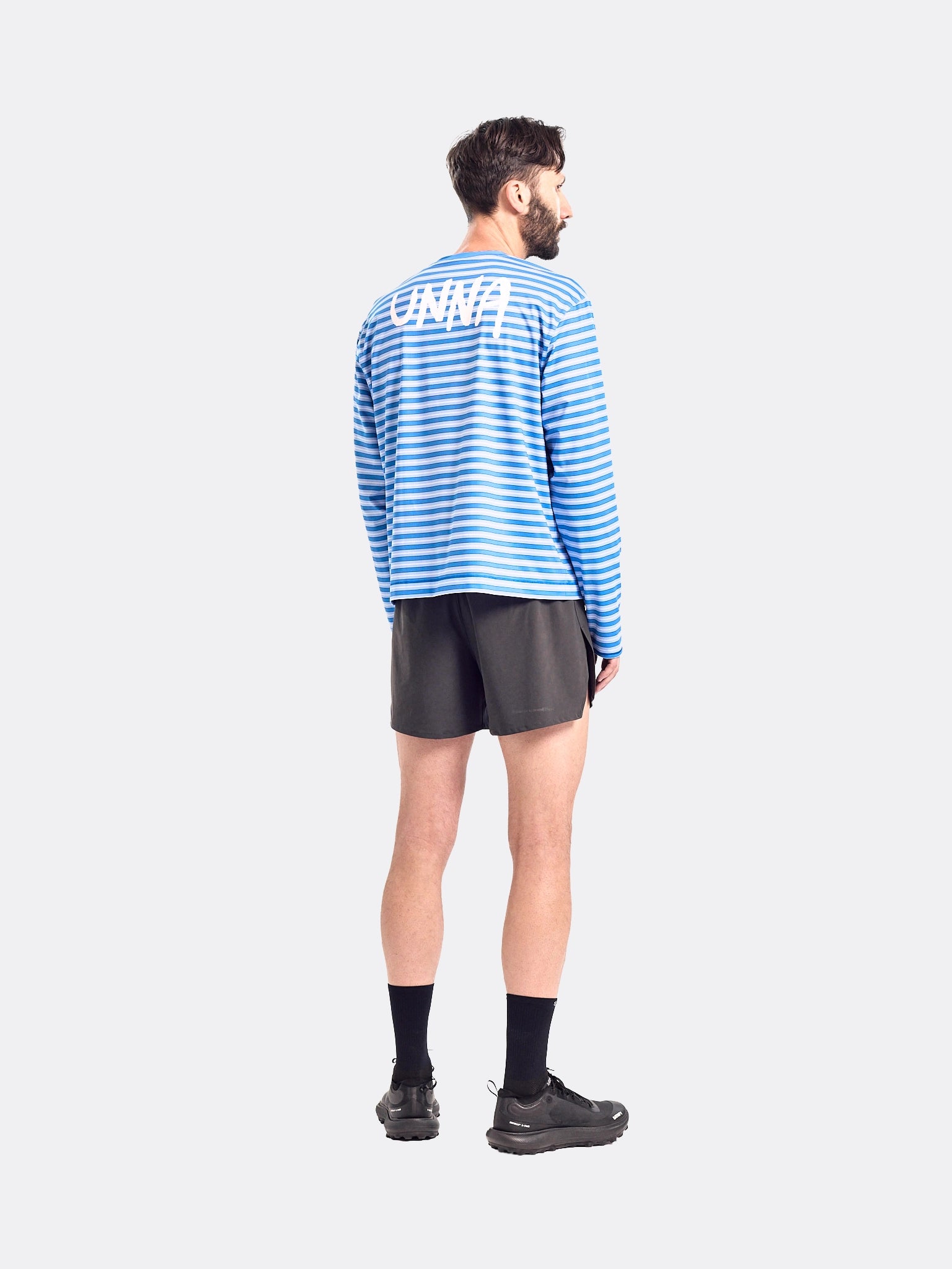 UNNA Mens Tempo Shorts Dark Grey