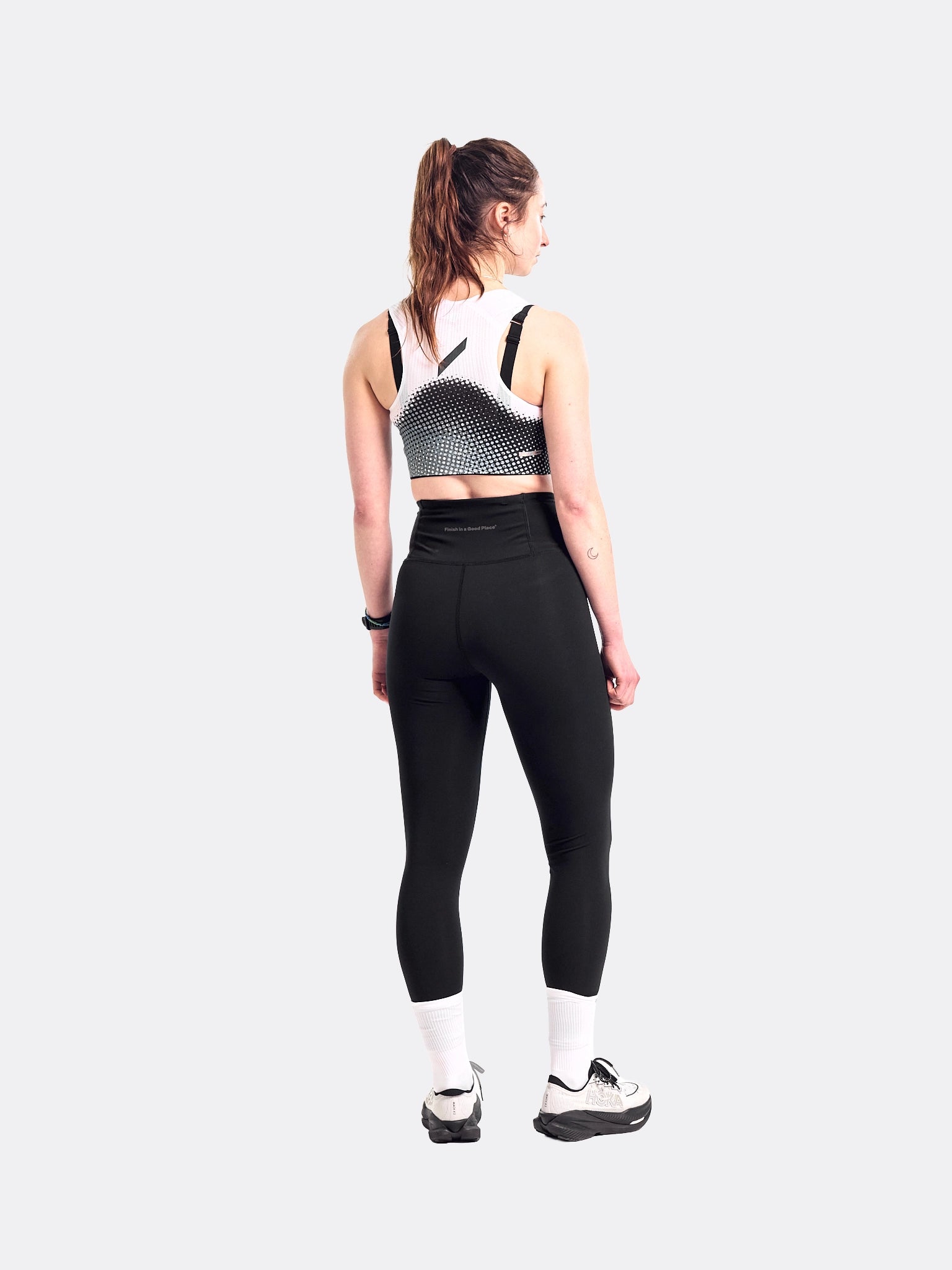 UNNA Womens Good Place Tights Black