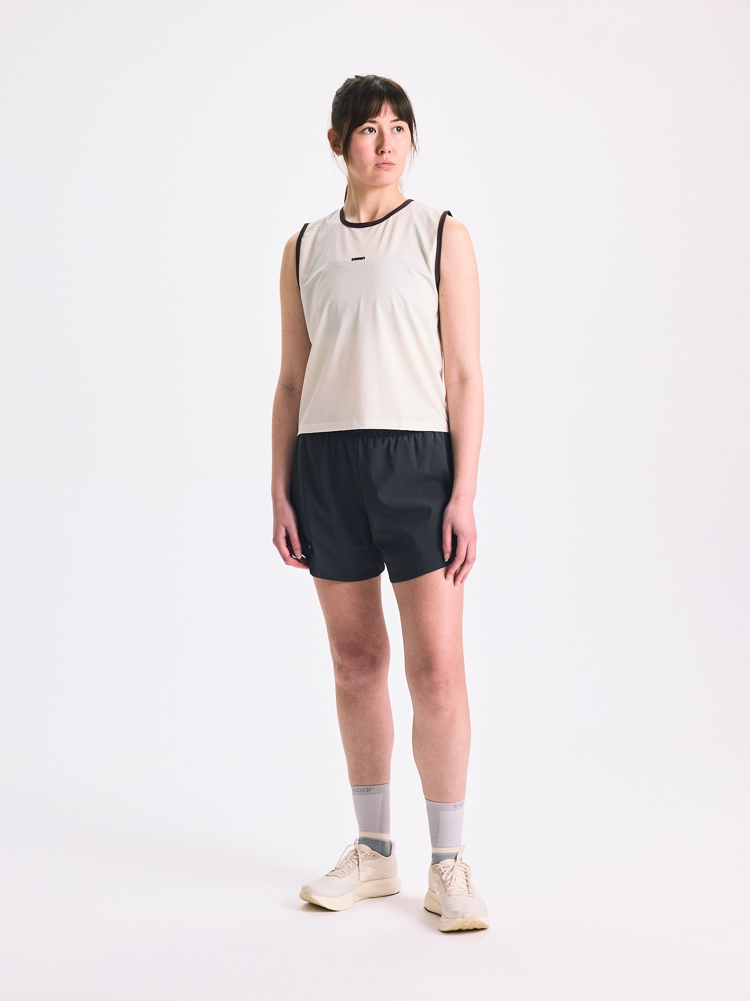 UNNA Womens Light Tank Old White