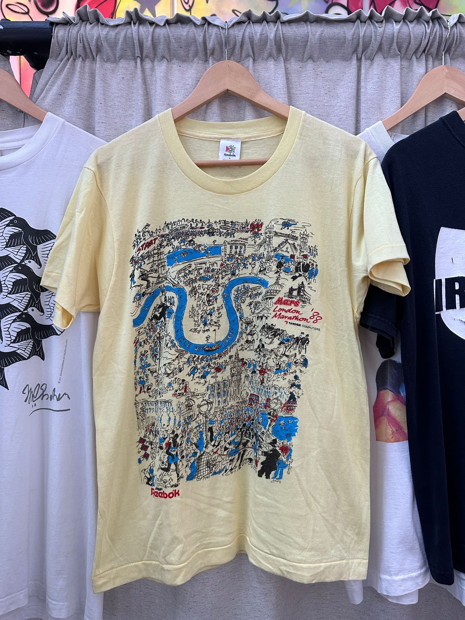 Permanent Orbit London Marathon '88 Tee