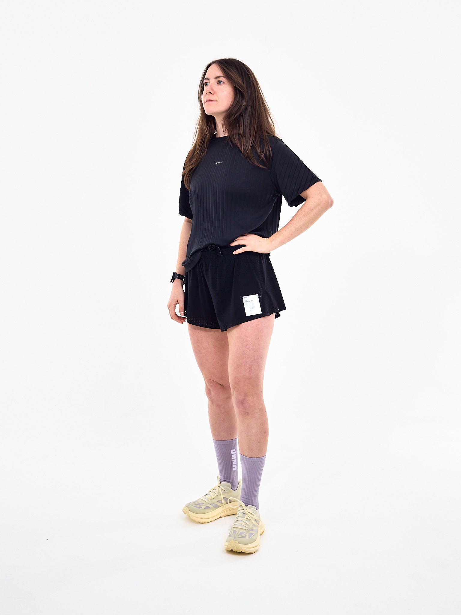 Satisfy Womens Space-O 2.5"Shorts Black