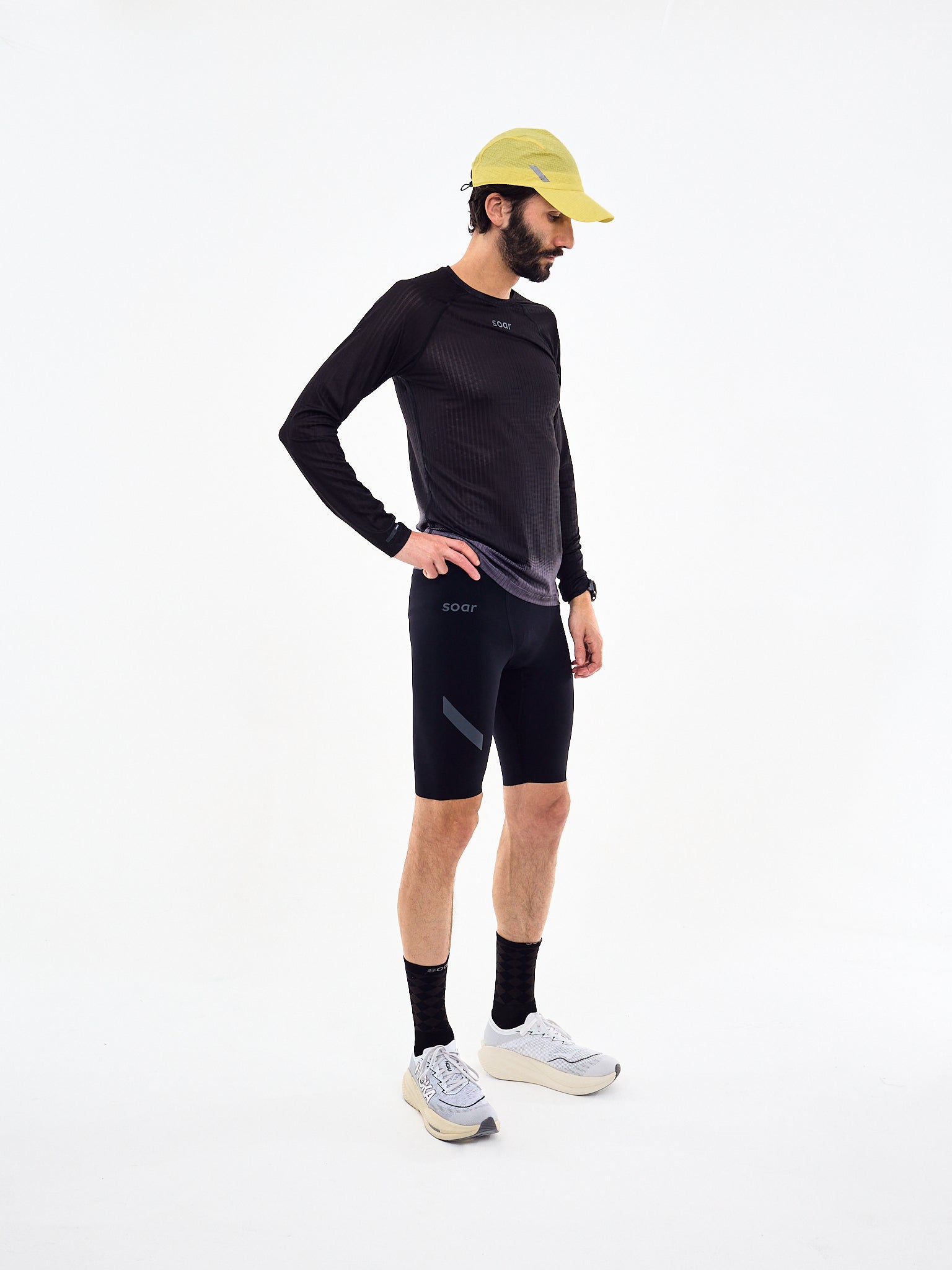 SOAR Mens Half Tight Black