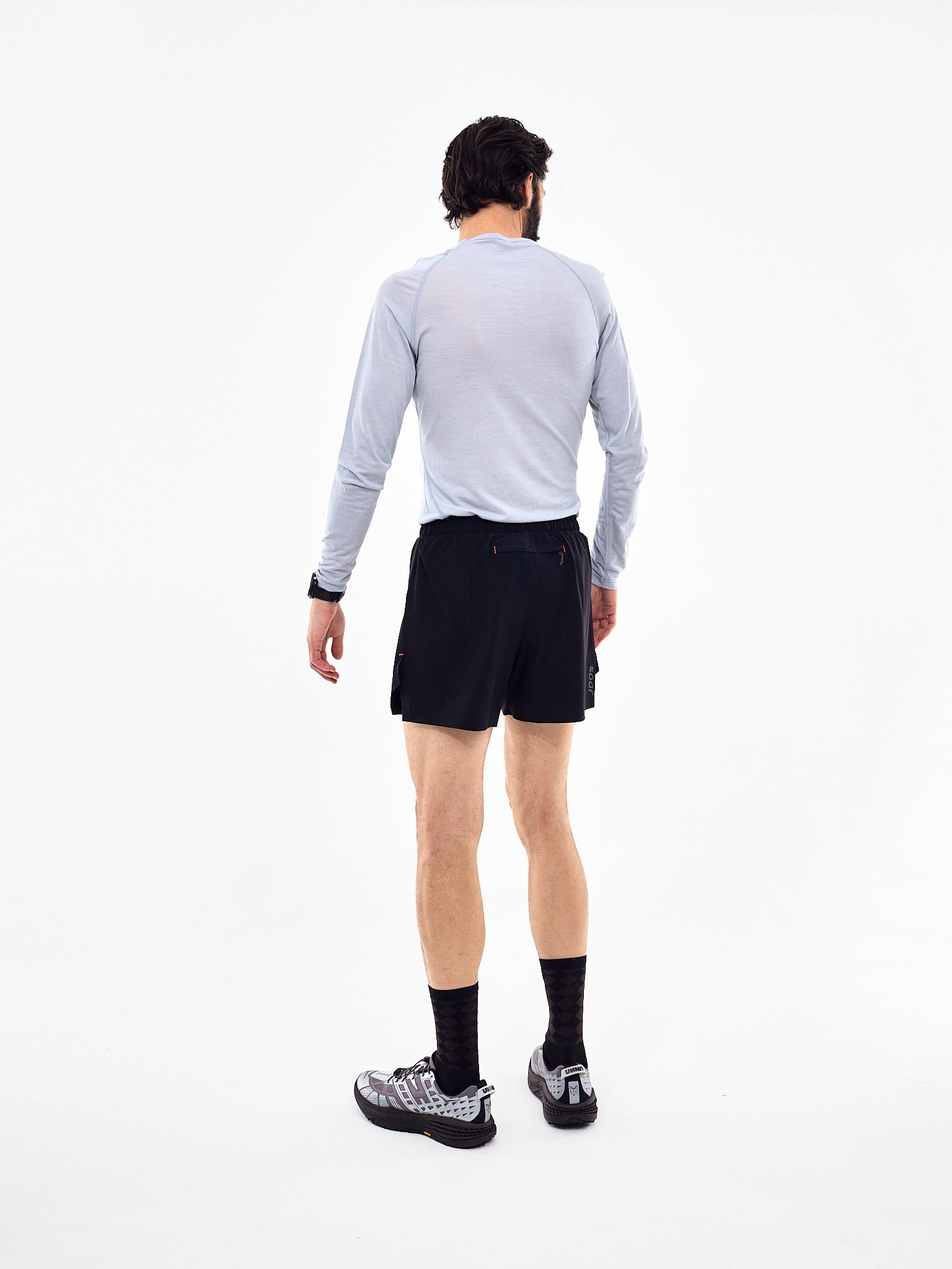 SOAR Mens Silk Merino Base Layer Grey