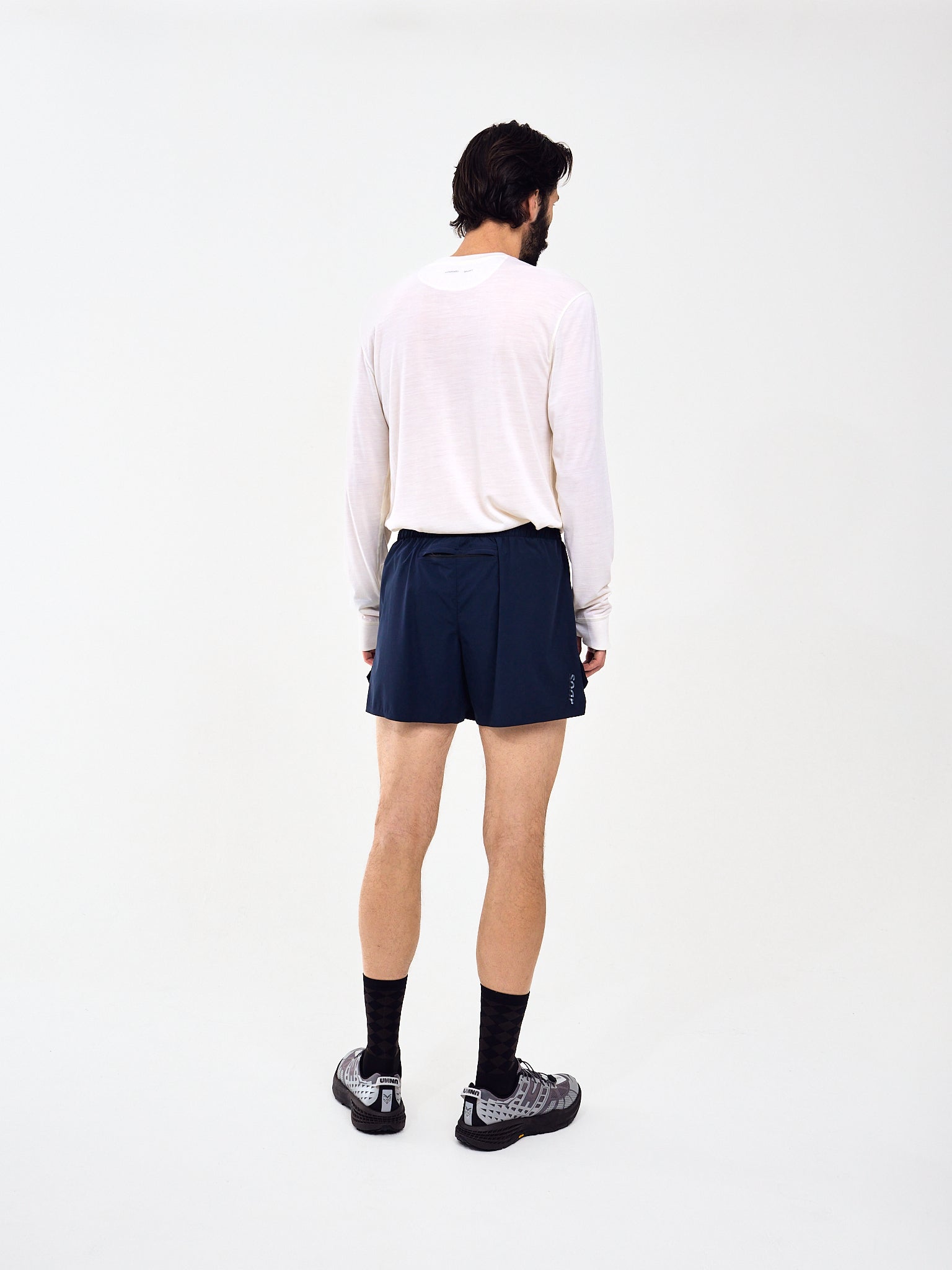 SOAR Mens Run Shorts Dark Navy