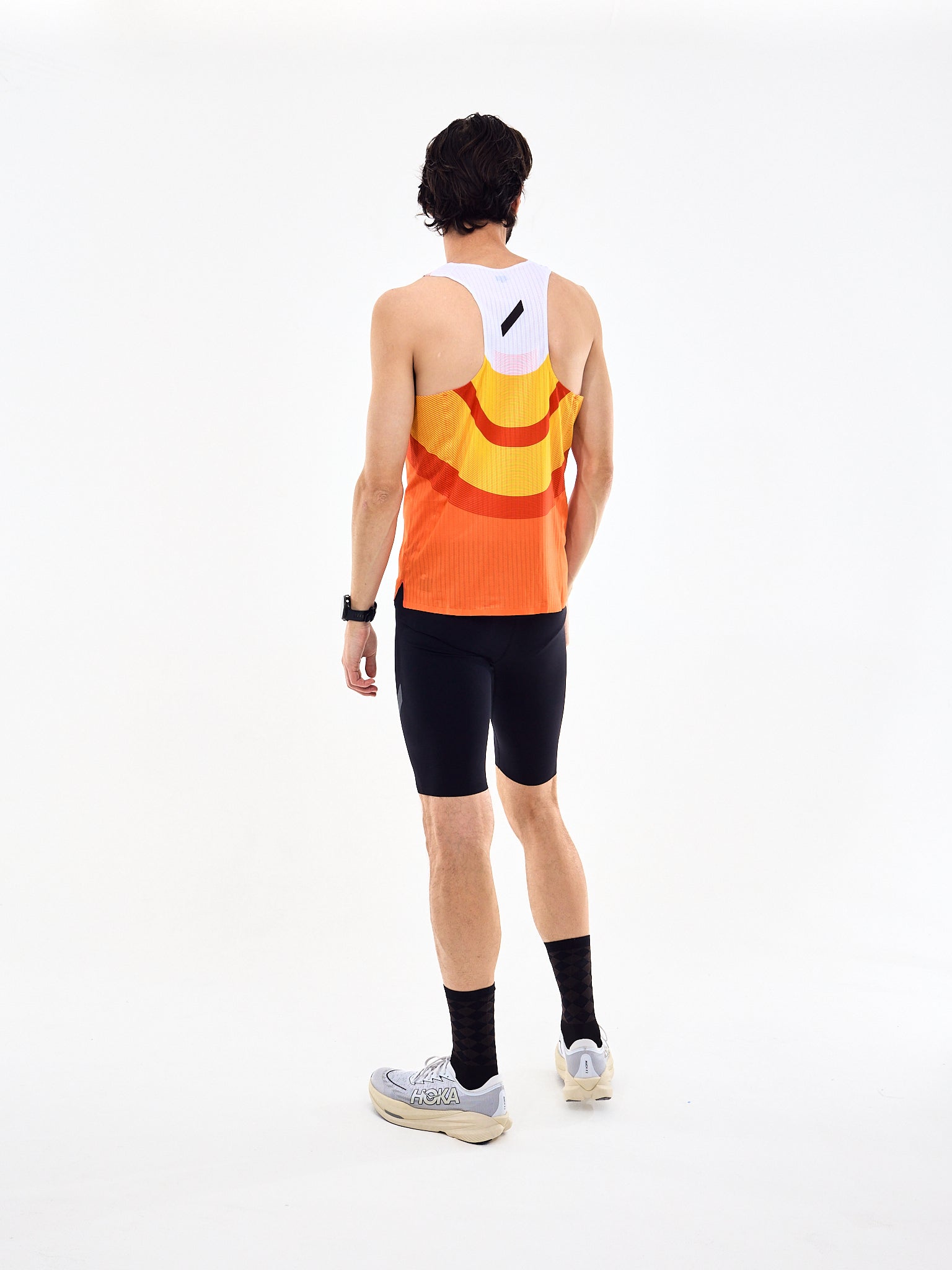 SOAR Mens Race Vest Orange/Red/White