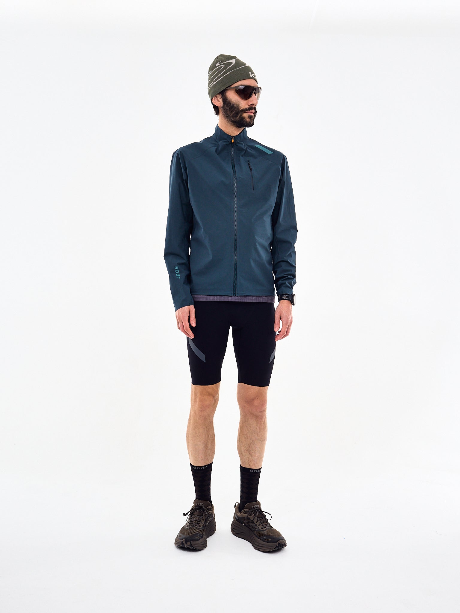 SOAR Mens Rainout Shell Green Gables