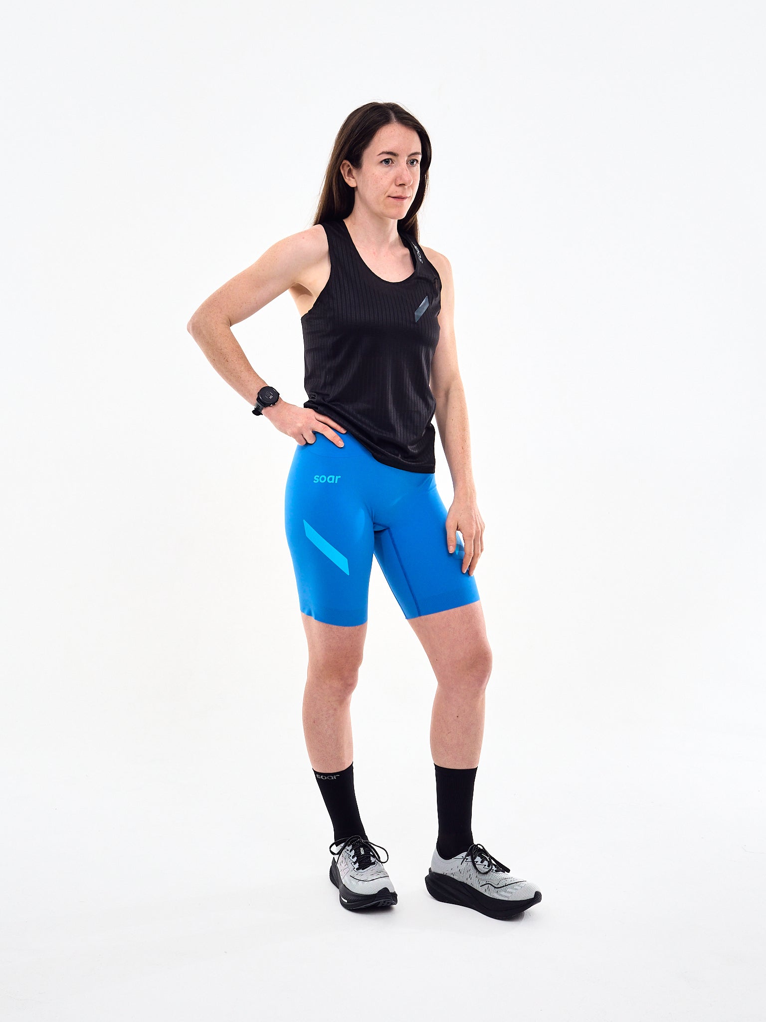 SOAR Womens Marathon Speed Short Blue